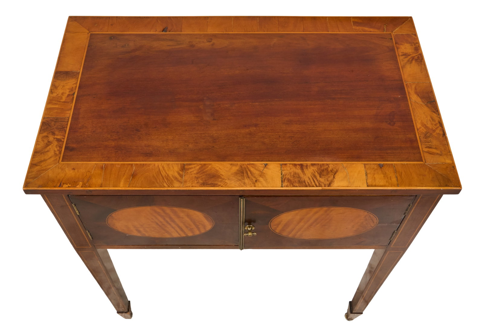 Small Inlaid Side Table - 5