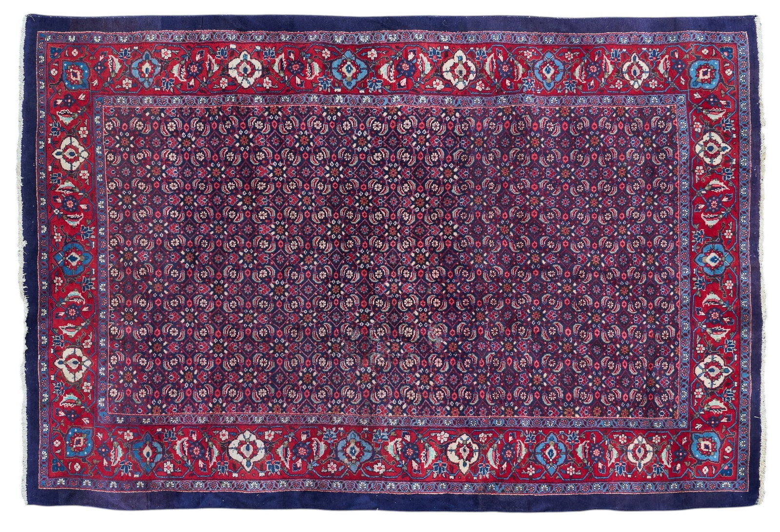 Hand-Knotted Persian Bijar Rug, 10 ft. 3 in. x 6 ft. 11 in.: Hand-knotted Persian Bijar rug 10 ft. 3 in. x 6 ft. 11 in.