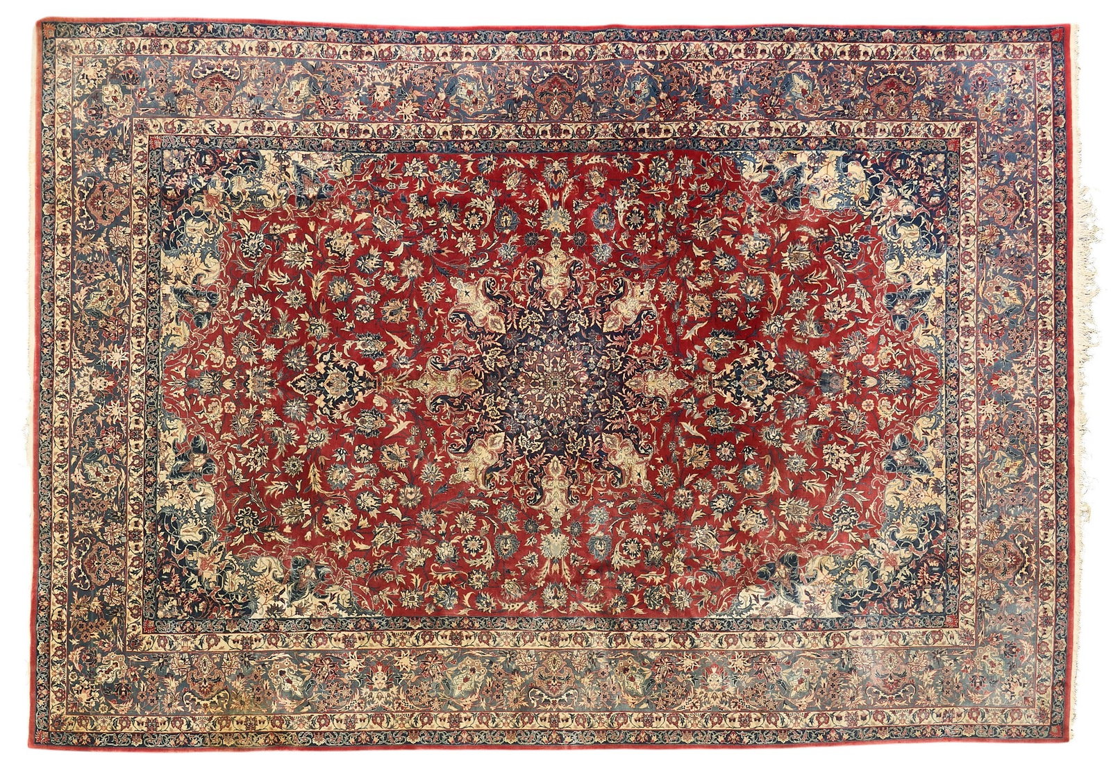 Hand-Knotted Persian Rug, 11 ft. 10 in. x 8 ft. 2 in.: Hand-knotted Persian rug 11 ft. 10 in. x 8 ft. 2 in.