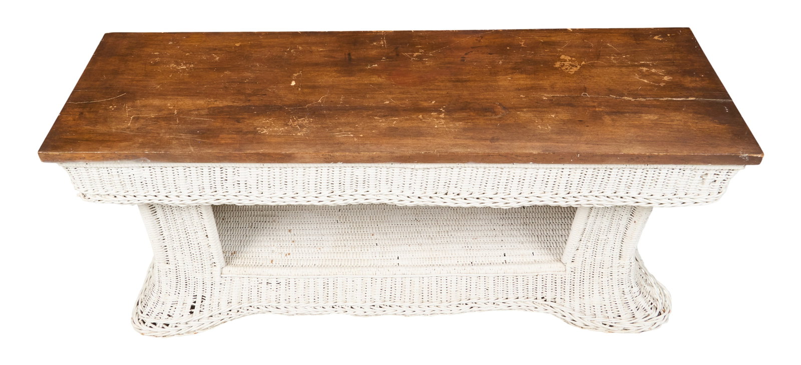 Wicker Casket Table - 3