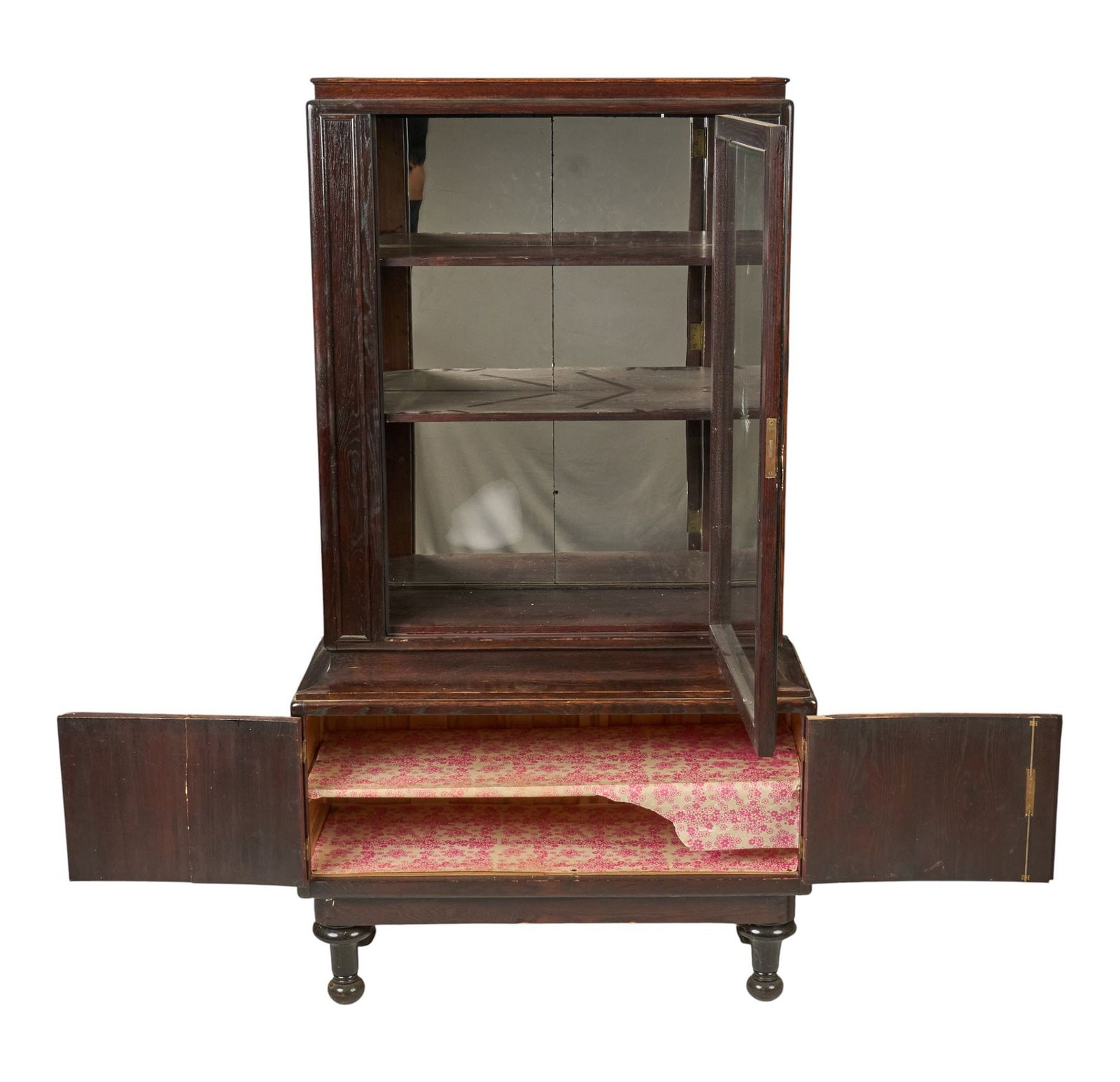 Mirrored Display Cabinet - 5