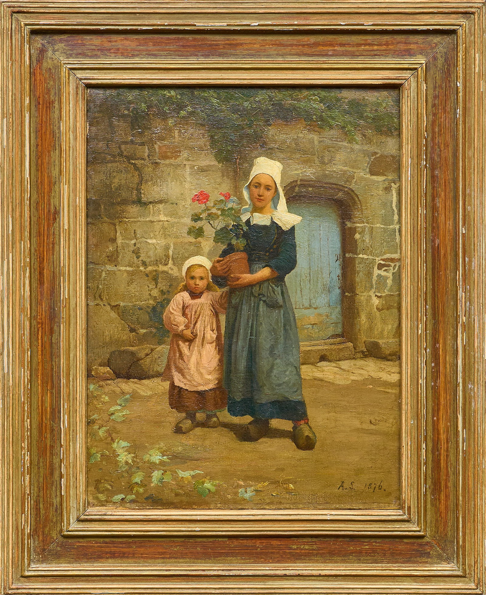 Adrian Stokes, "The Red Geranium" - 2
