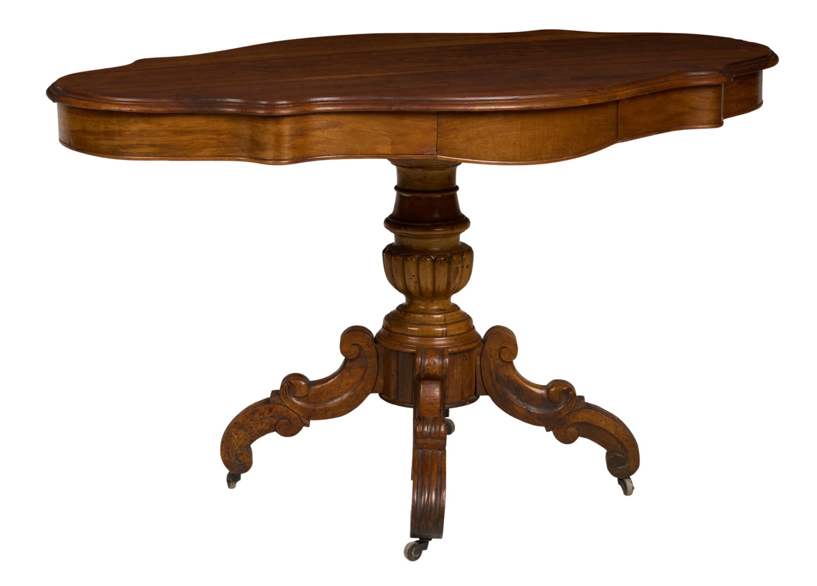 Antique Walnut Center Table (1 of 4)