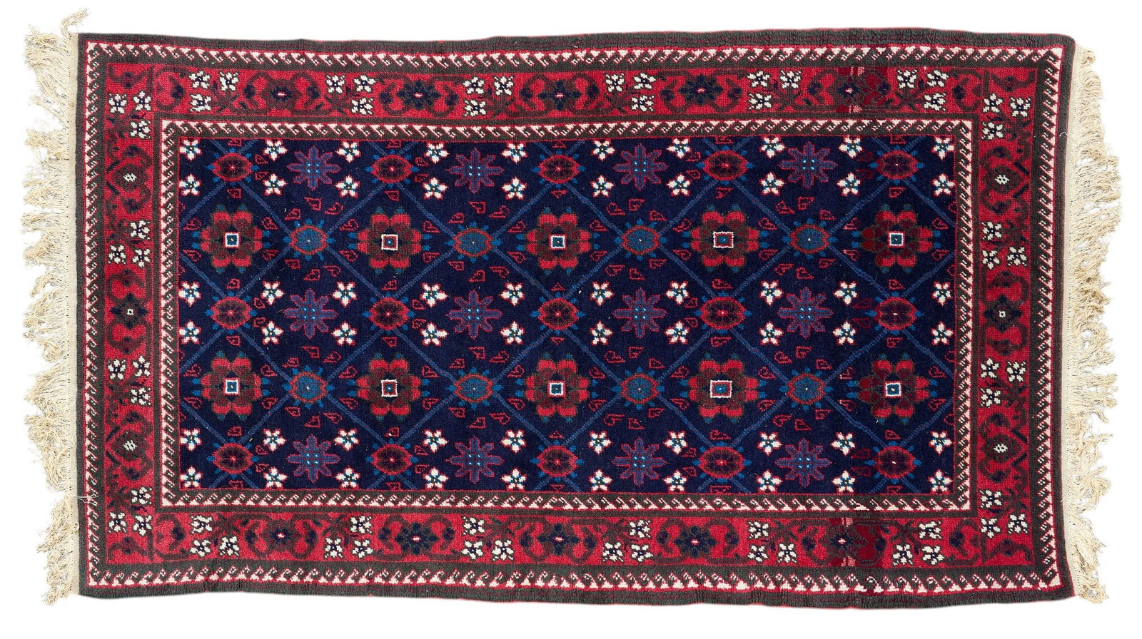 Hand-Knotted Tribal Rug, 7 ft. 10 in. x 4 ft. 5 in.: Hand-knotted tribal rug 7 ft. 10 in. x 4 ft. 5 in.
