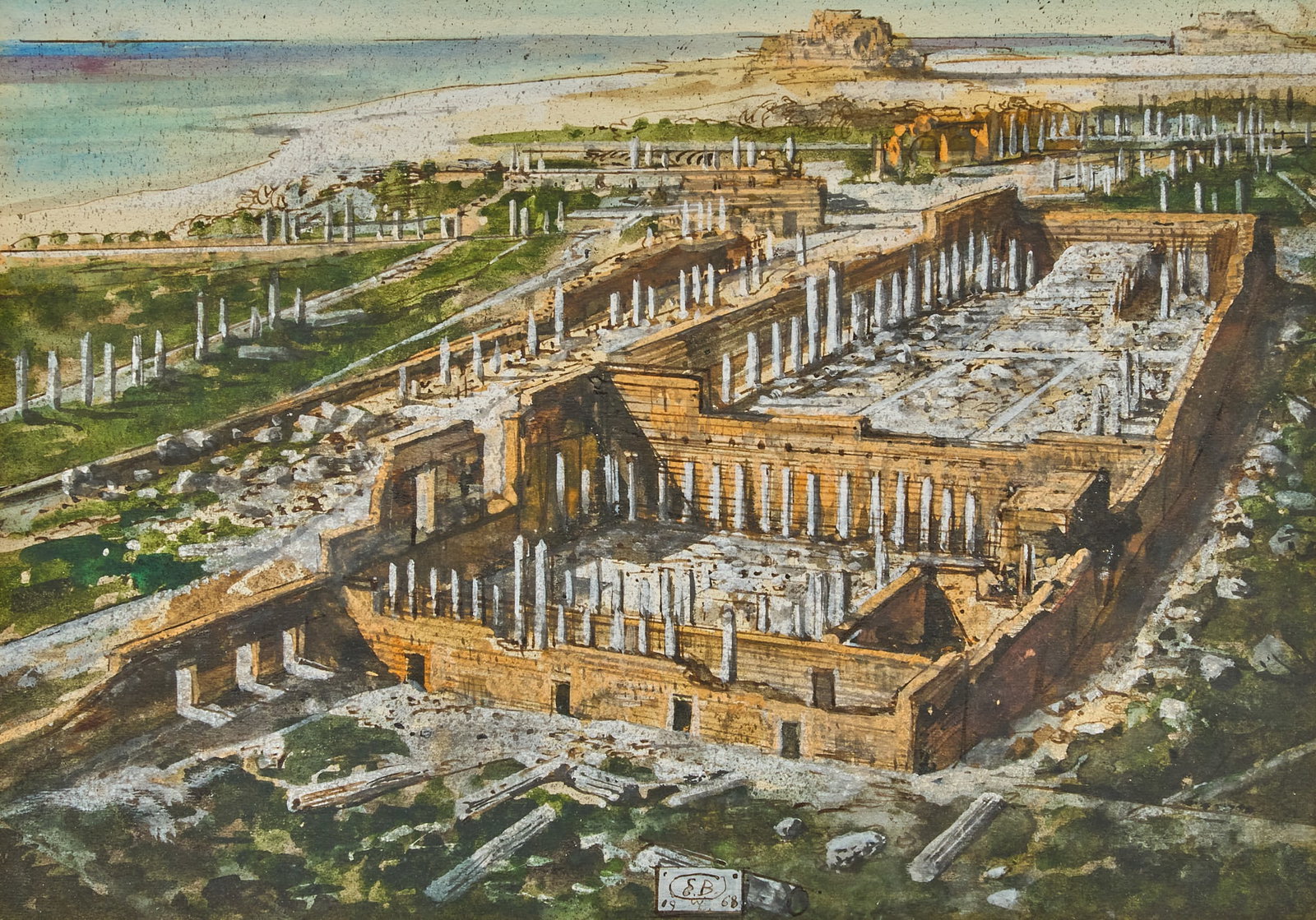 Eugene Berman, "Leptis Magna II" (1 of 4)