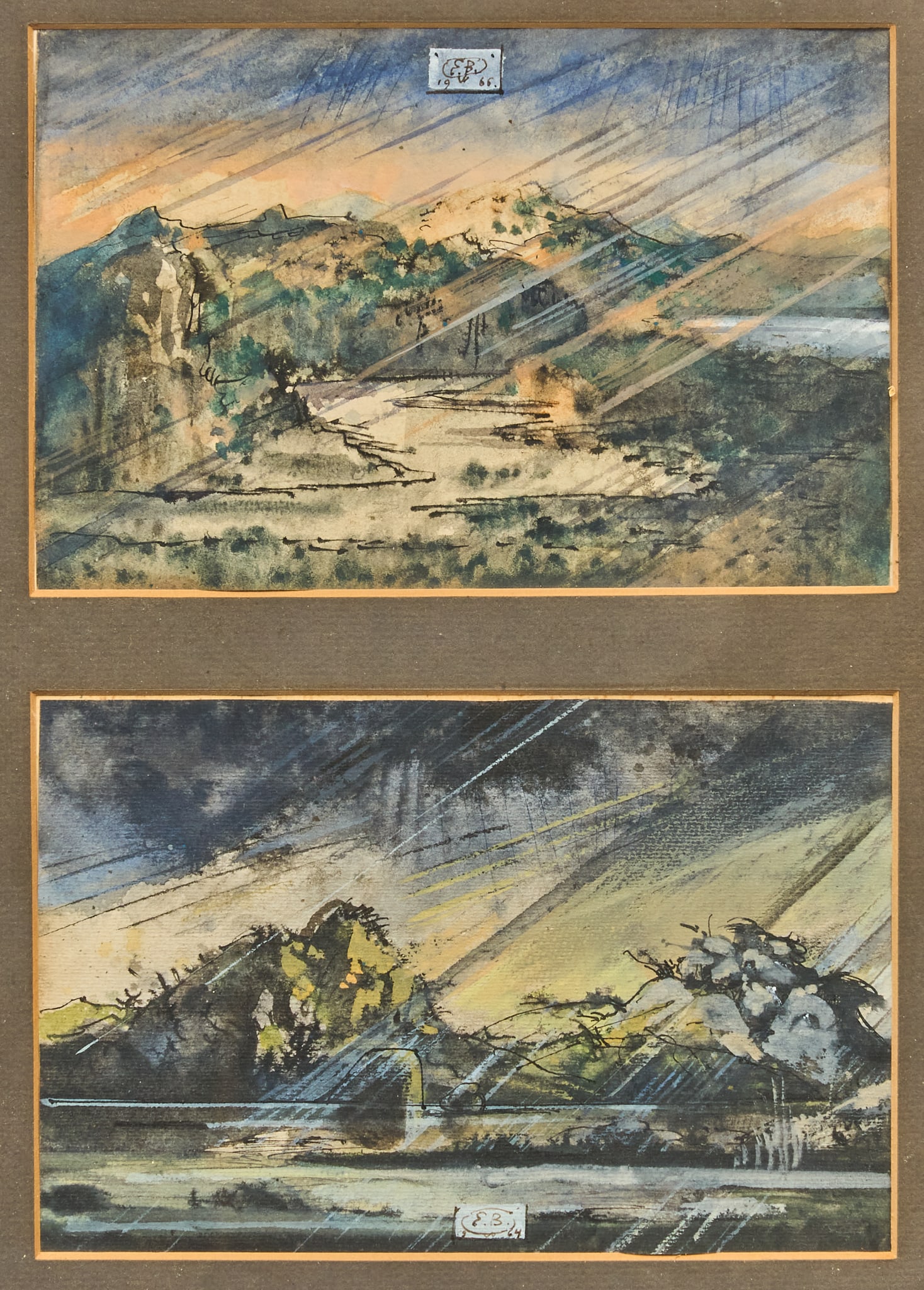 Eugene Berman, "Stormy Landscapes" (1 of 6)