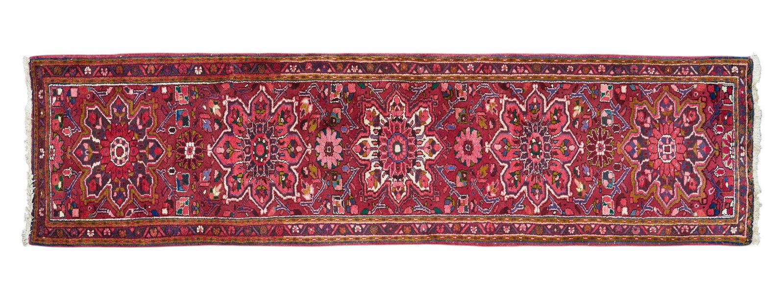 Hand-Knotted Runner Rug, 10 ft. 5 in. x 2 ft. 9 in.: Hand-knotted runner rug 10 ft. 5 in. x 2 ft. 9 in.