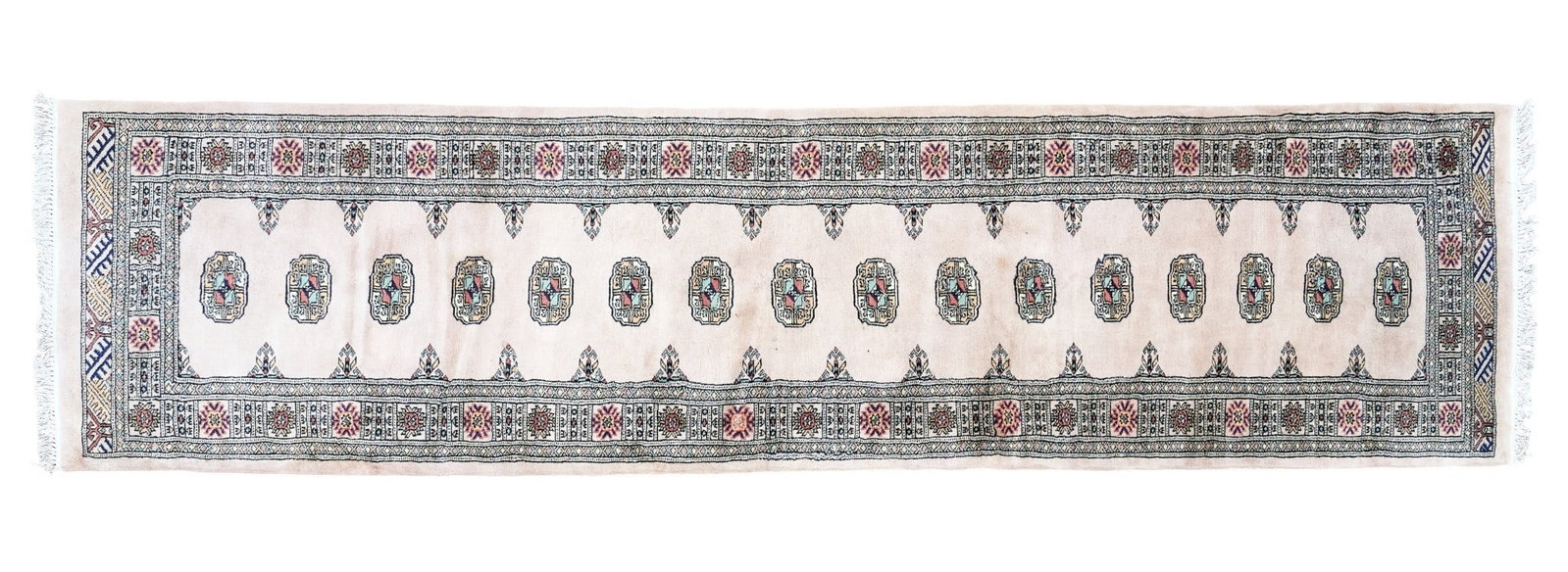 Bokhara Runner Rug, 10 ft. 7 in. x 2 ft. 7 in.: Bokhara runner rug 10 ft. 7 in. x 2 ft. 7 in.