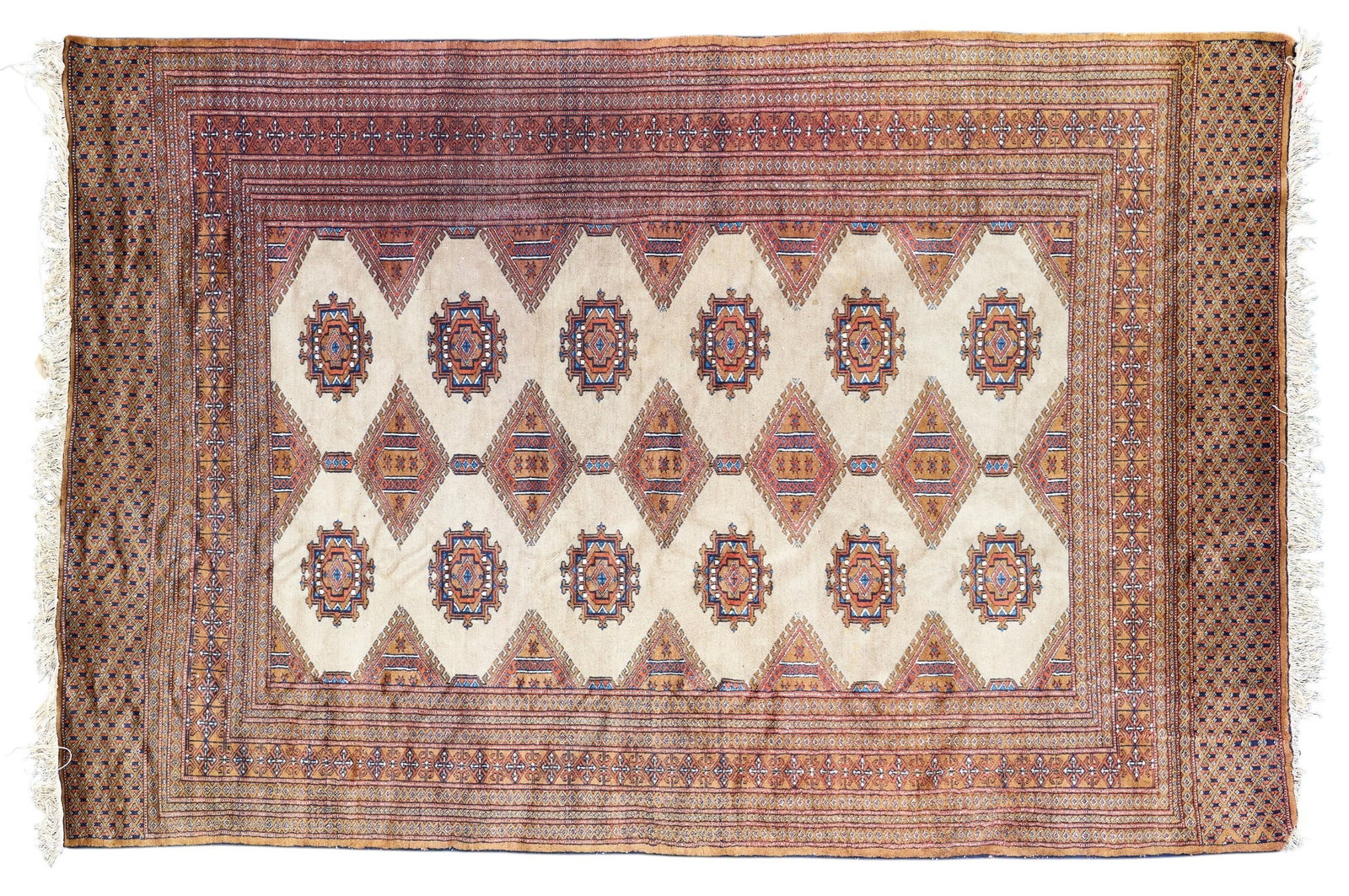 Hand-Knotted Rug, 7 ft. 5 in. x 4 ft. 10 in.: Hand-knotted rug 7 ft. 5 in. x 4 ft. 10 in.