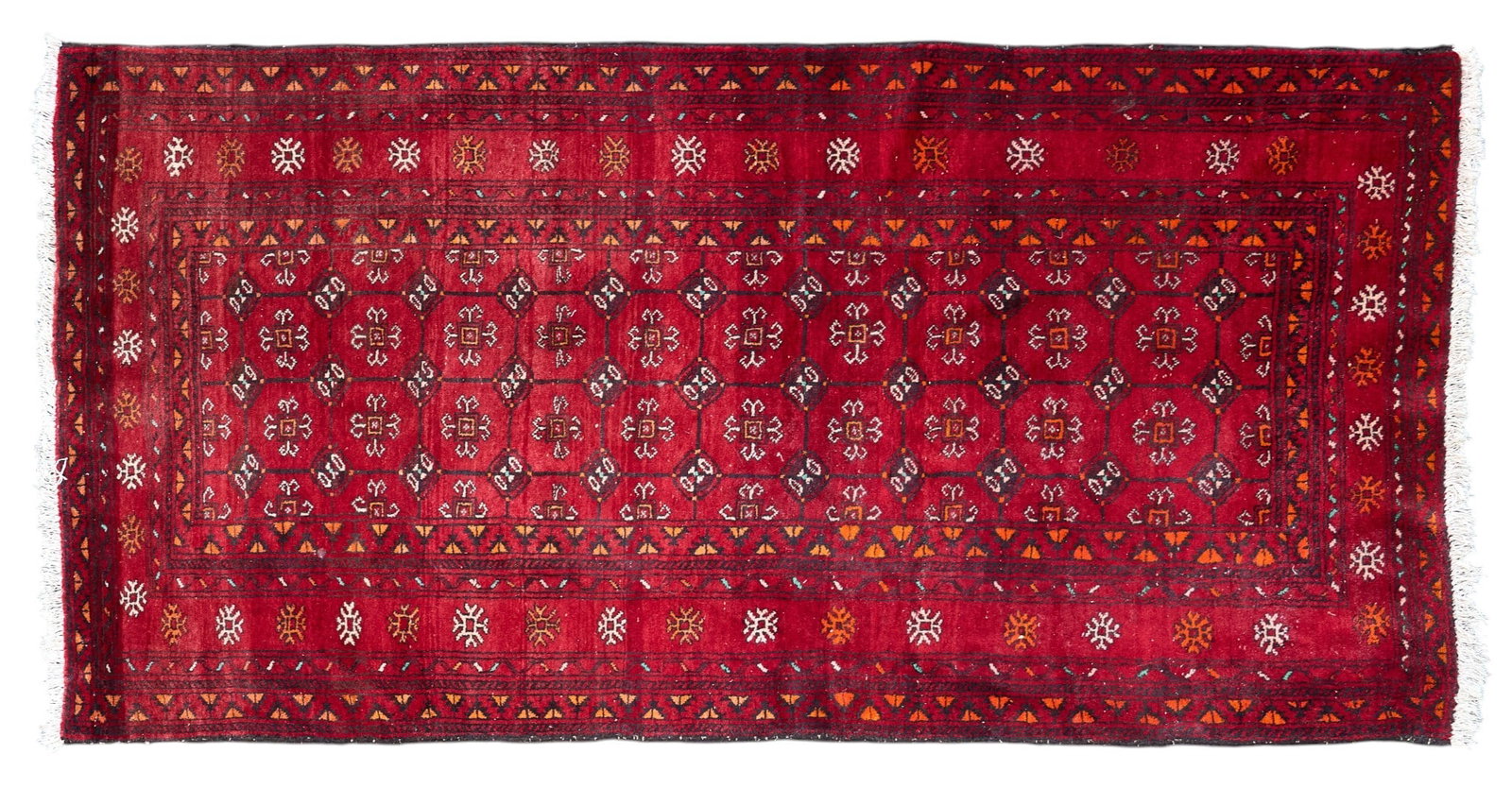 Hand-Knotted Rug, 7 ft. 4 in. x 3 ft. 10 in.: Hand-knotted rug 7 ft. 4 in. x 3 ft. 10 in.
