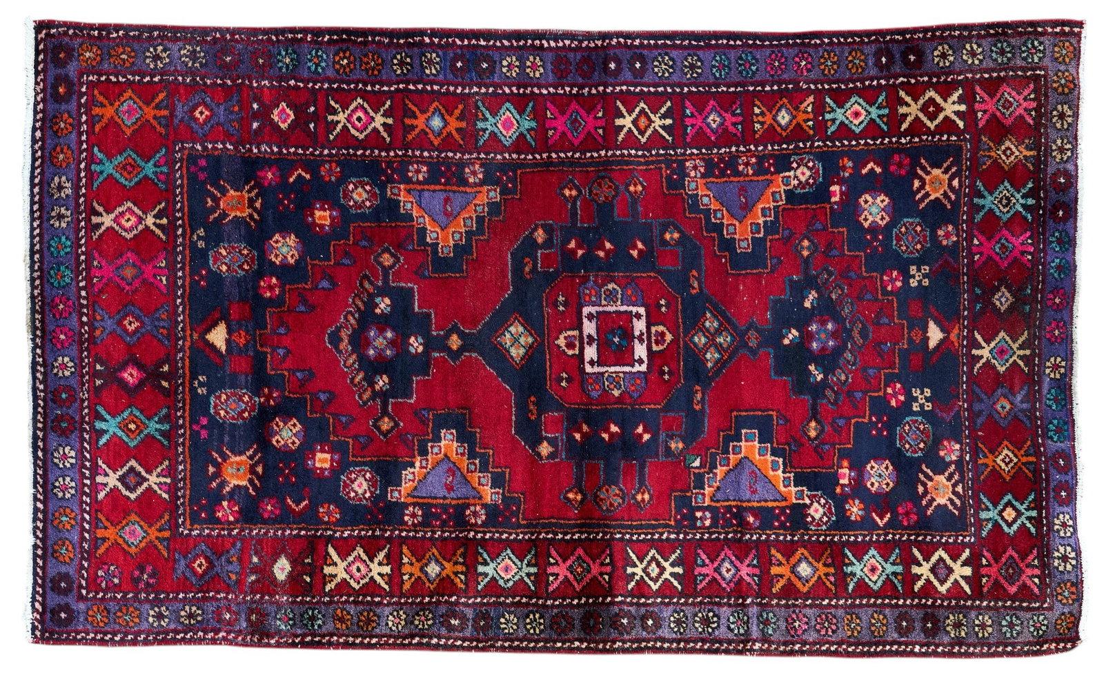 Hand-Knotted Rug, 6 ft. 6 in. x 3 ft. 11 in. (1 of 3)