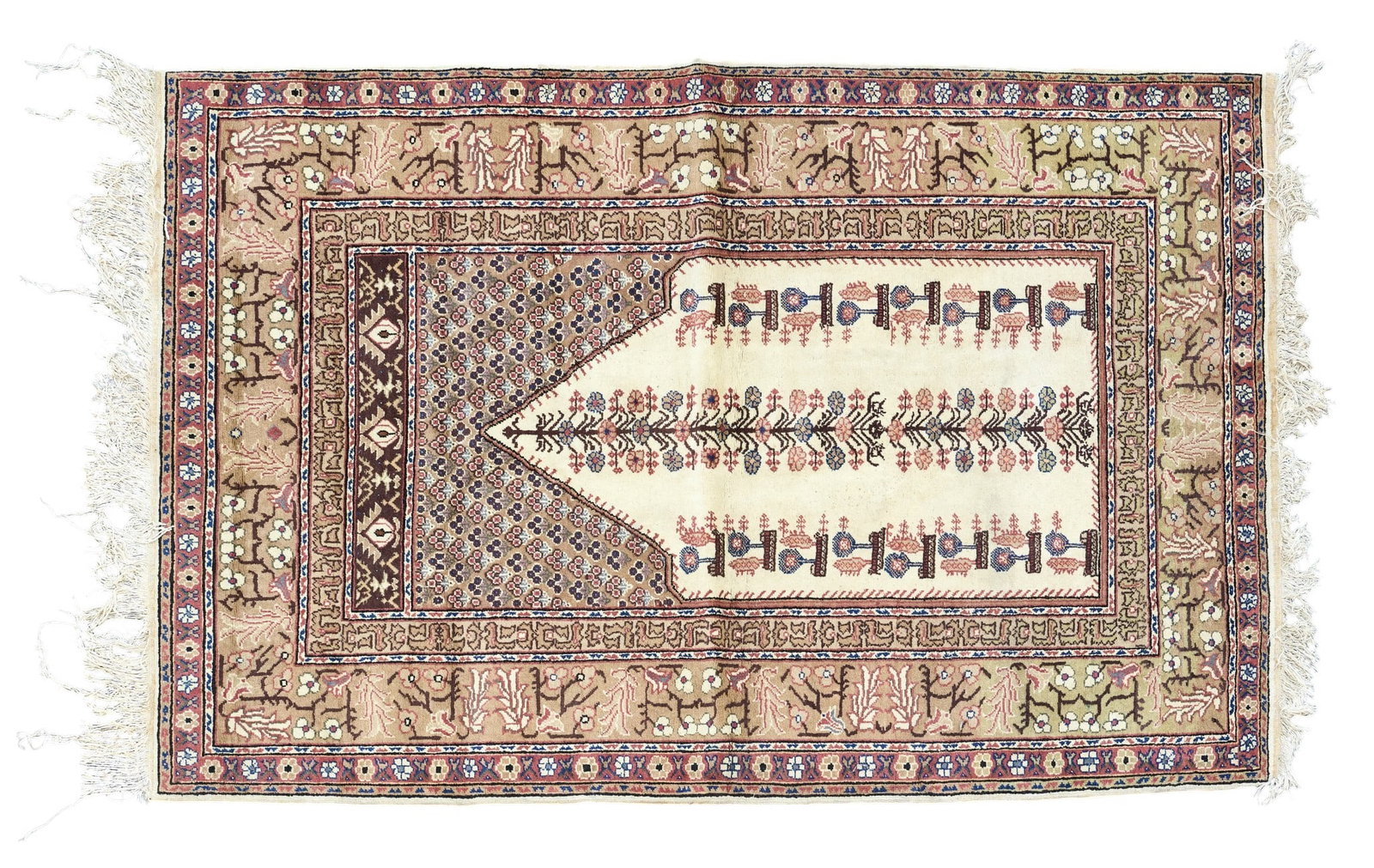 Hand-Knotted Rug, 6 ft. 3 in. x 4 ft. (1 of 3)