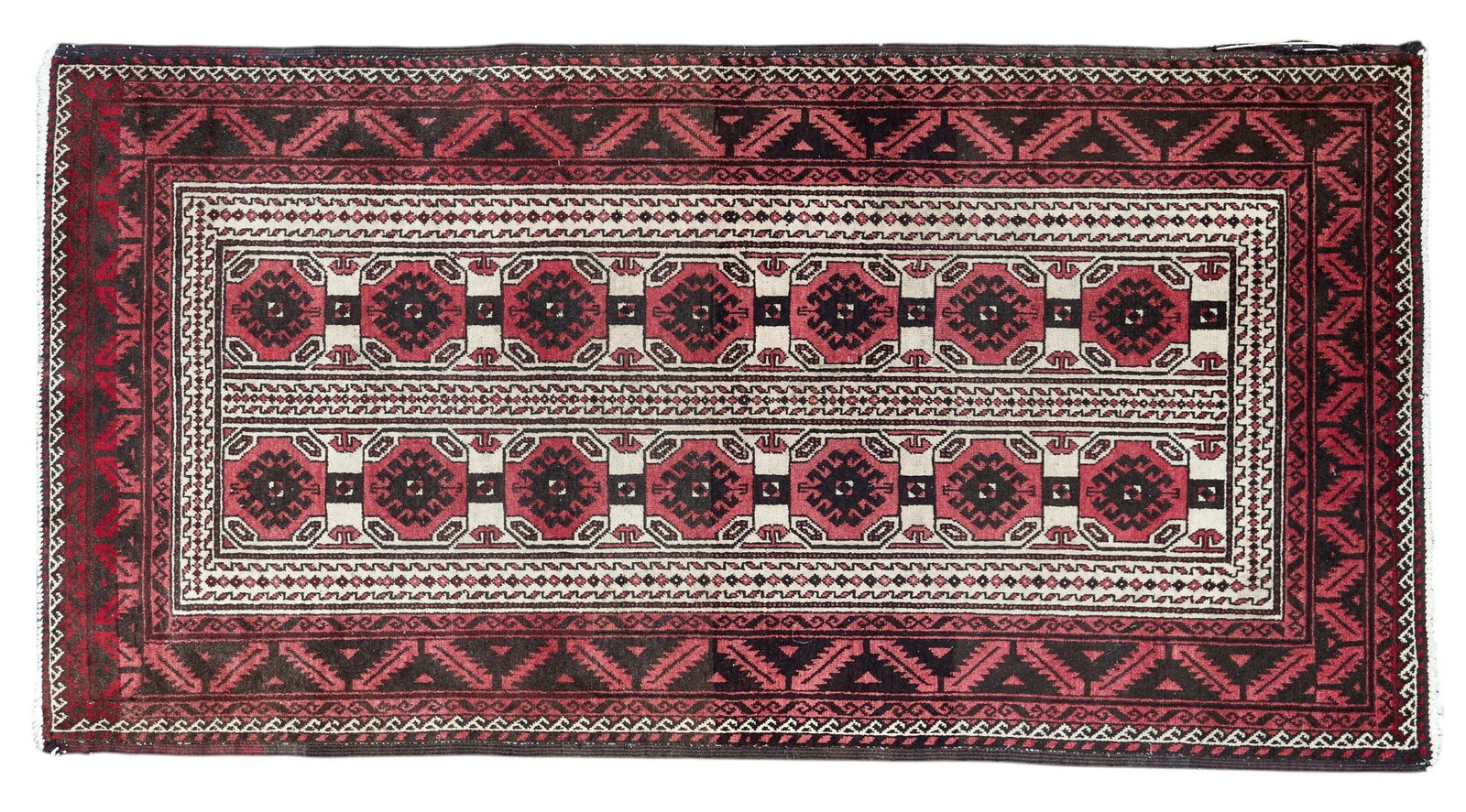 Hand-Knotted Baluch Tribal Rug, 6 ft. 3 in. x 3 ft. 4 in. (1 of 3)