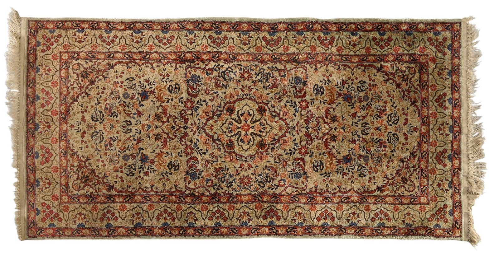Hand-Knotted Persian Rug, 4 ft. 4 in. x 2 ft. 1 in. (1 of 3)