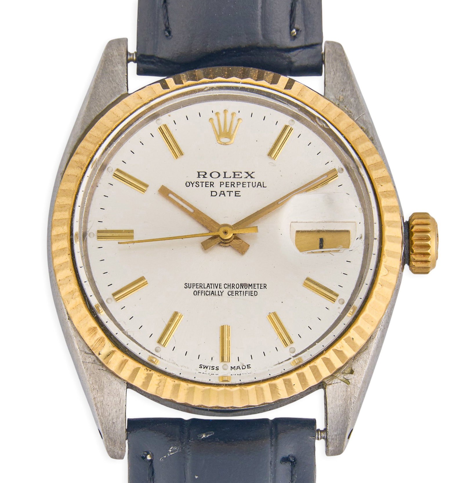 Vintage Rolex Oyster Perpetual Date Watch (1 of 11)