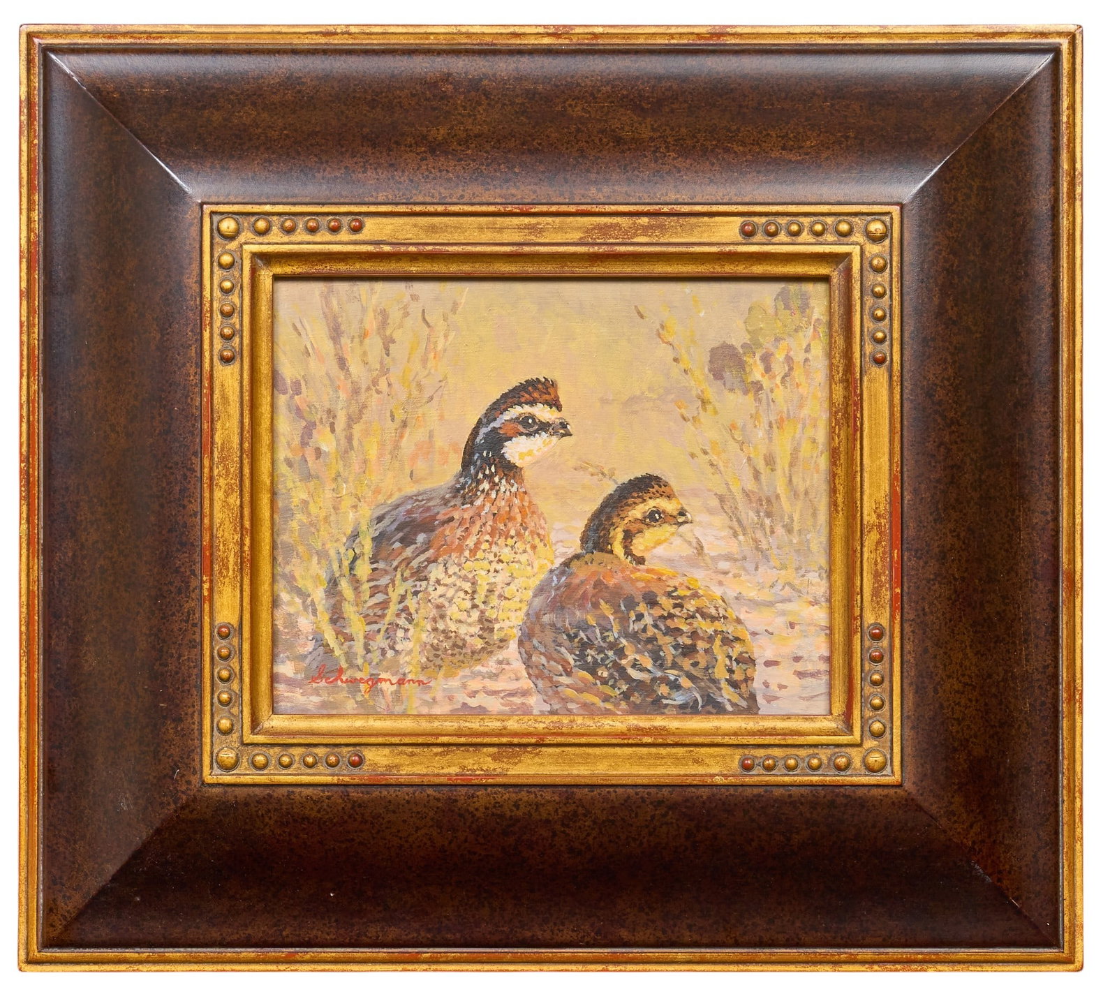 George Schwegmann, "Bobwhites" - 2