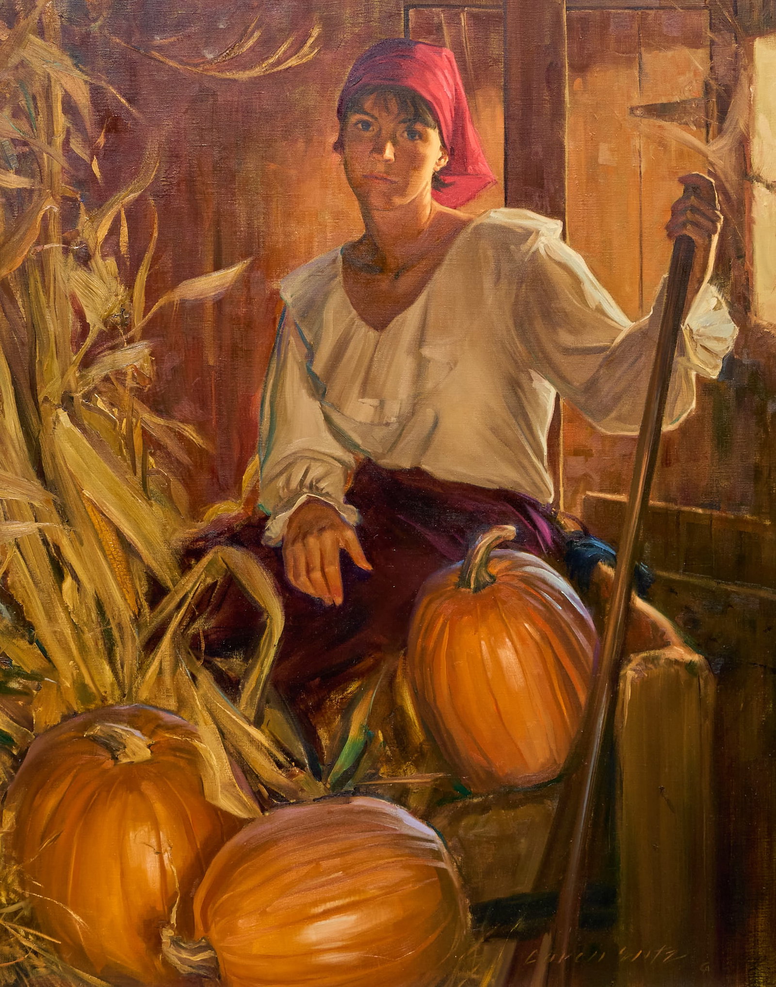 Loren Entz, "Harvest Maid" (1 of 5)
