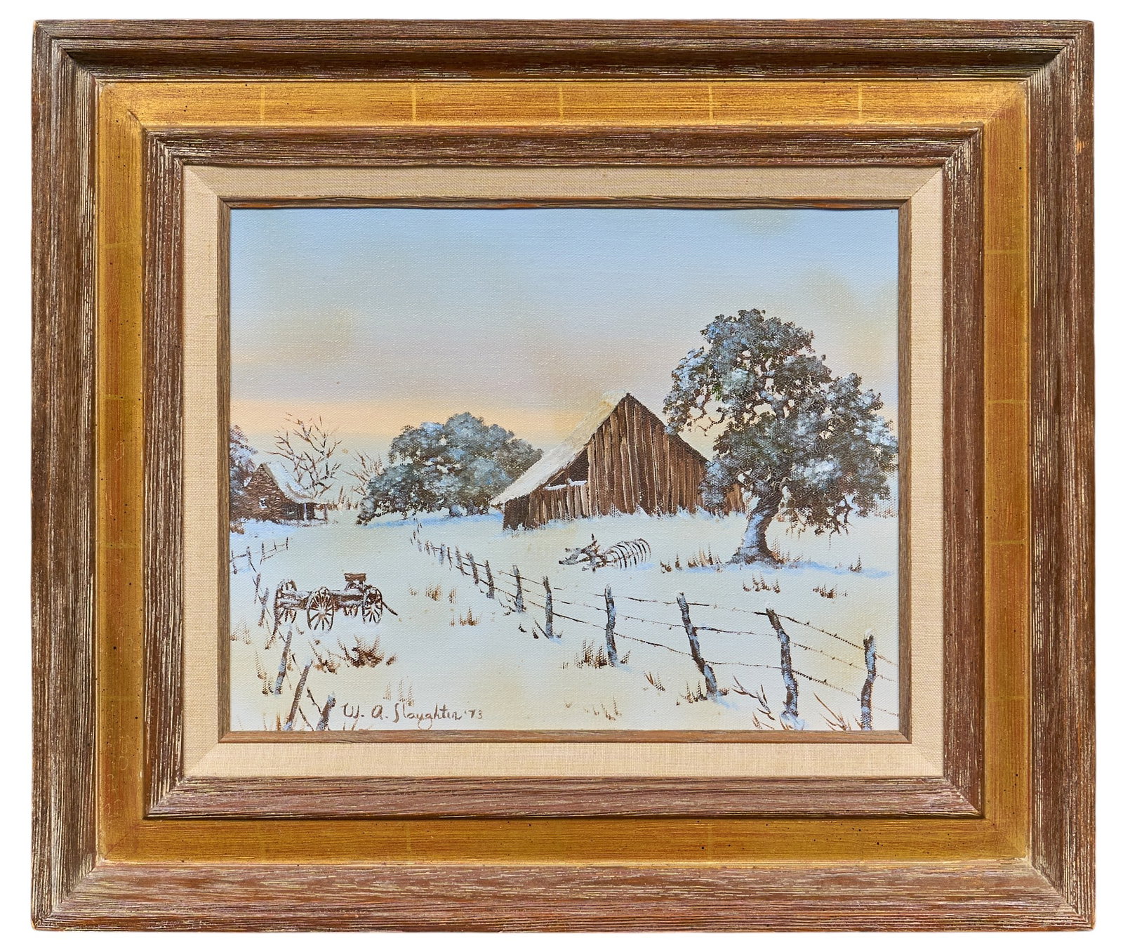 William A. Slaughter, Winter Landscape - 2