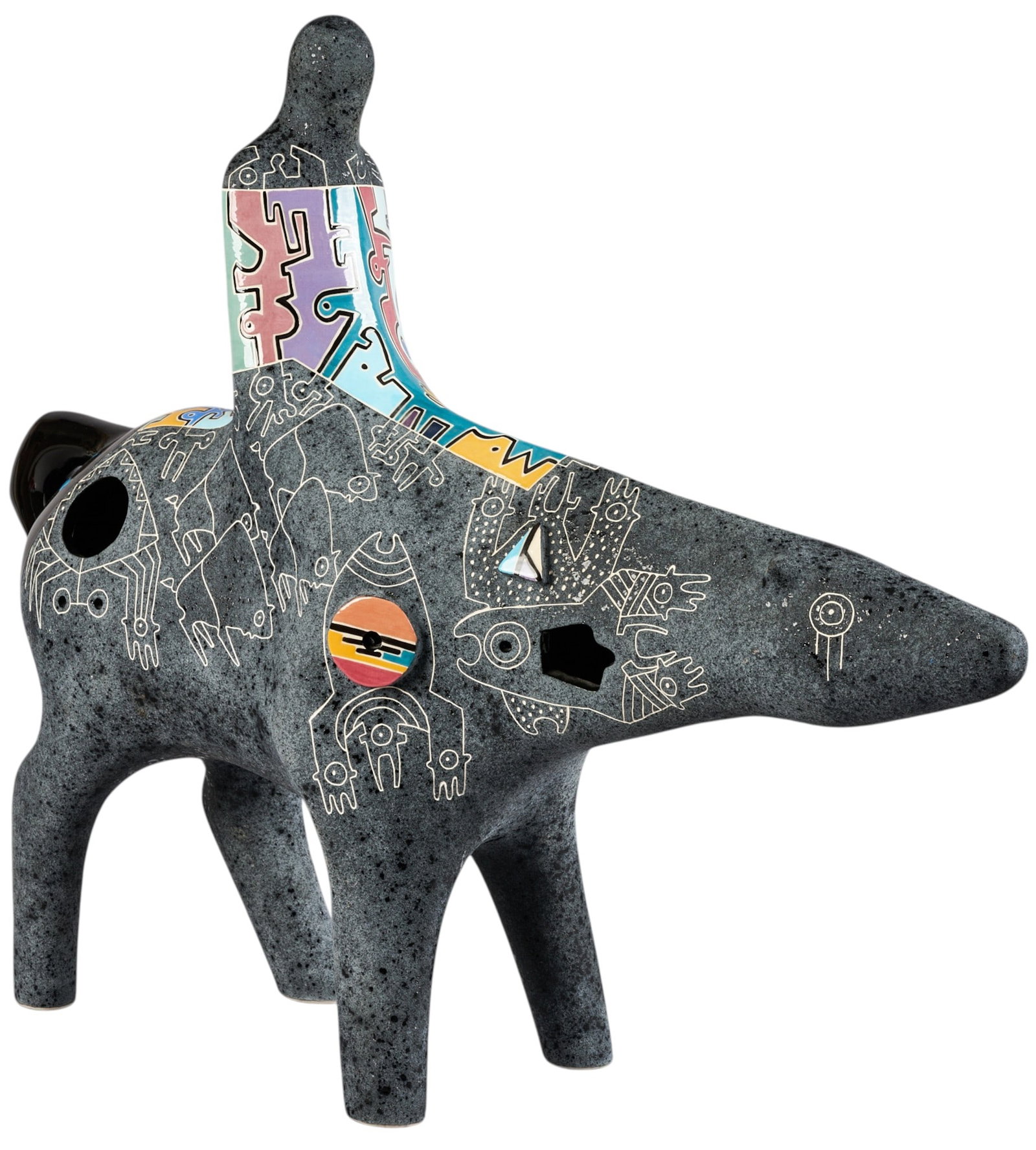 Gene and Rebecca Tobey, "Riding Spirit Bear" (1 of 6)