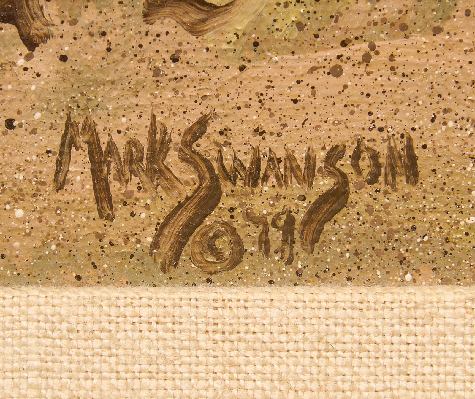 Mark Swanson, "Strays" - 3