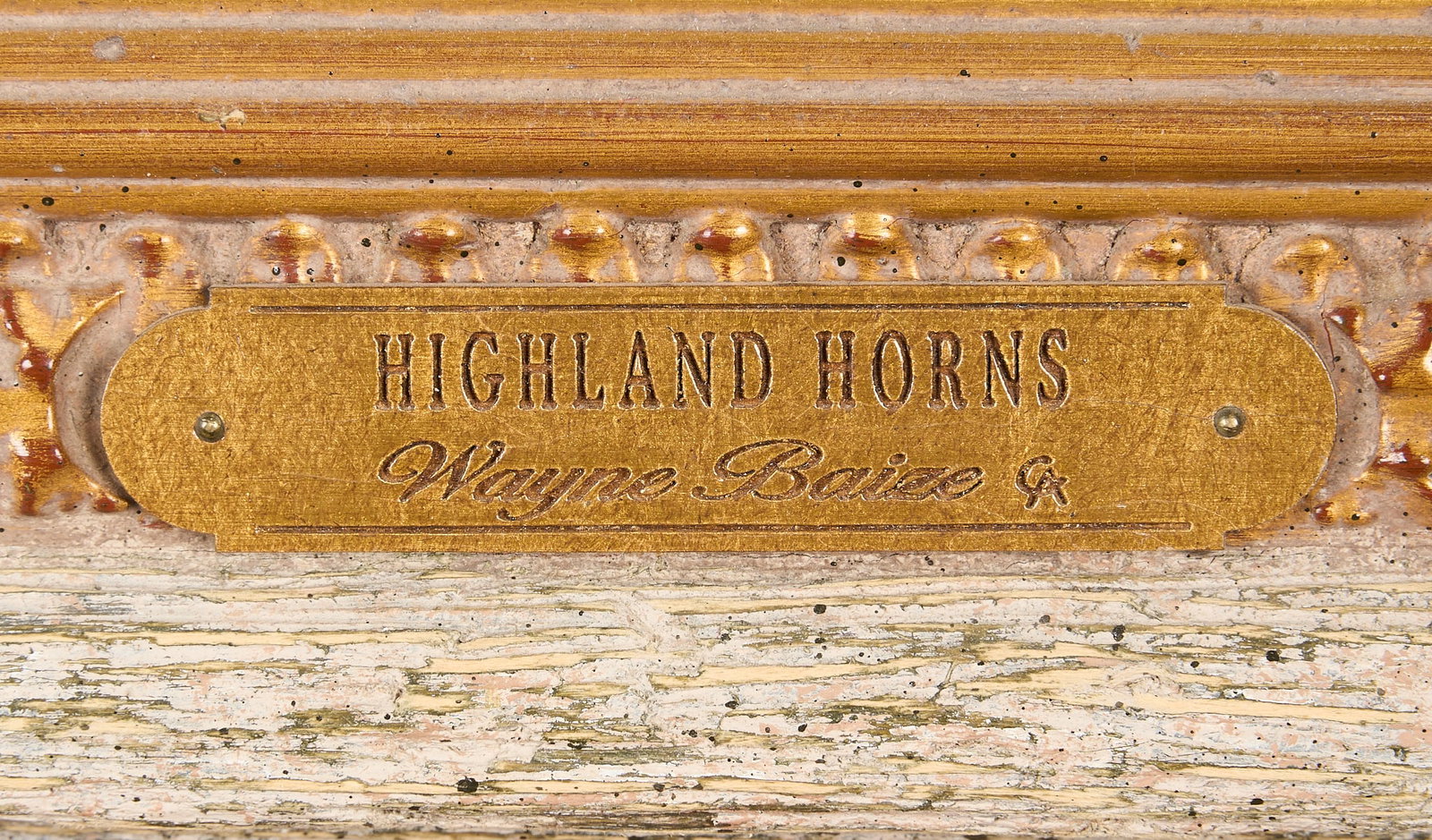 Wayne Baize, "Highland Horns" - 4