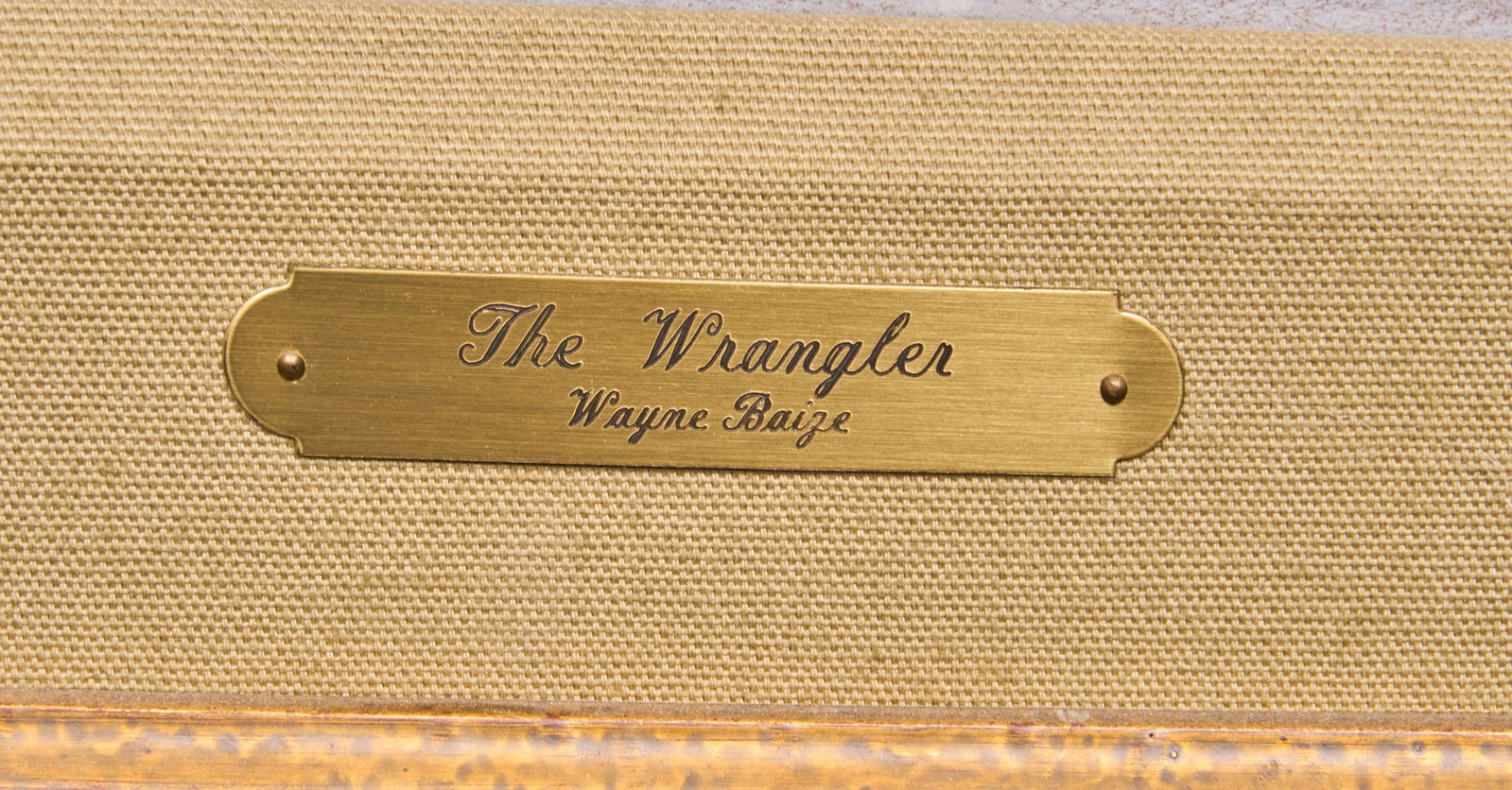 Wayne Baize, "The Wrangler" - 3