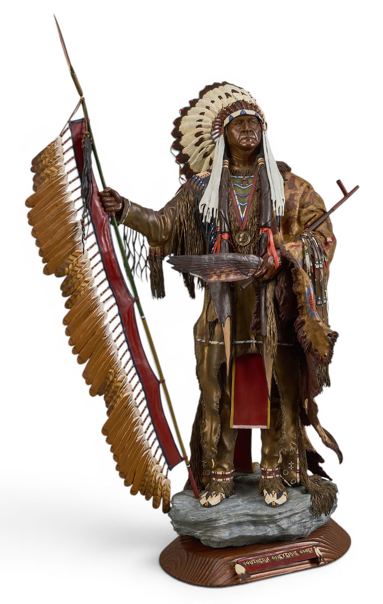 Don Baker, "Southern Cheyenne Chief" (1 of 7)