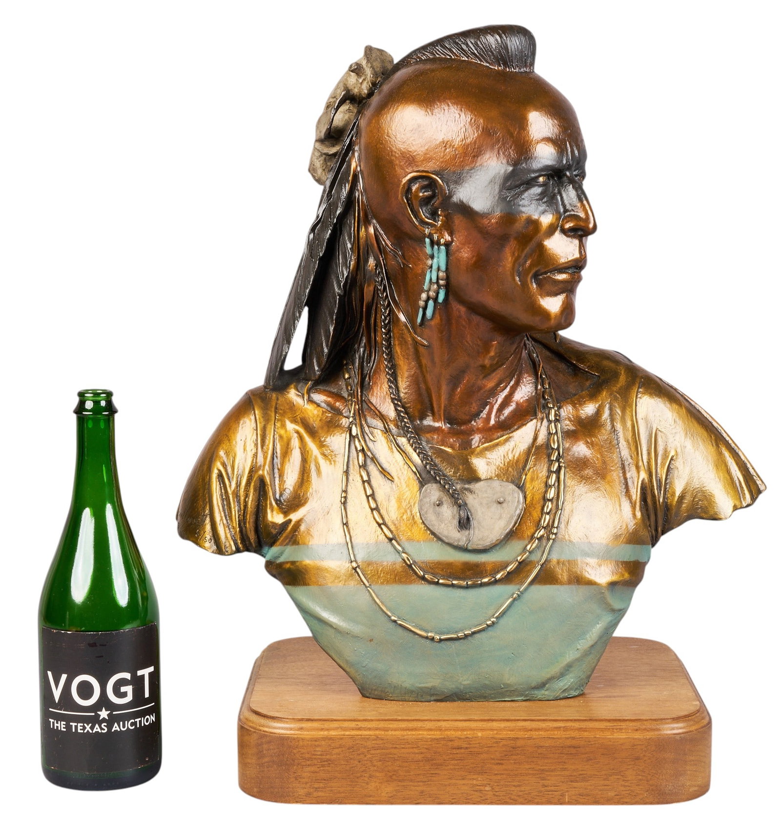 Dan Garrett, Native American Bust - 2