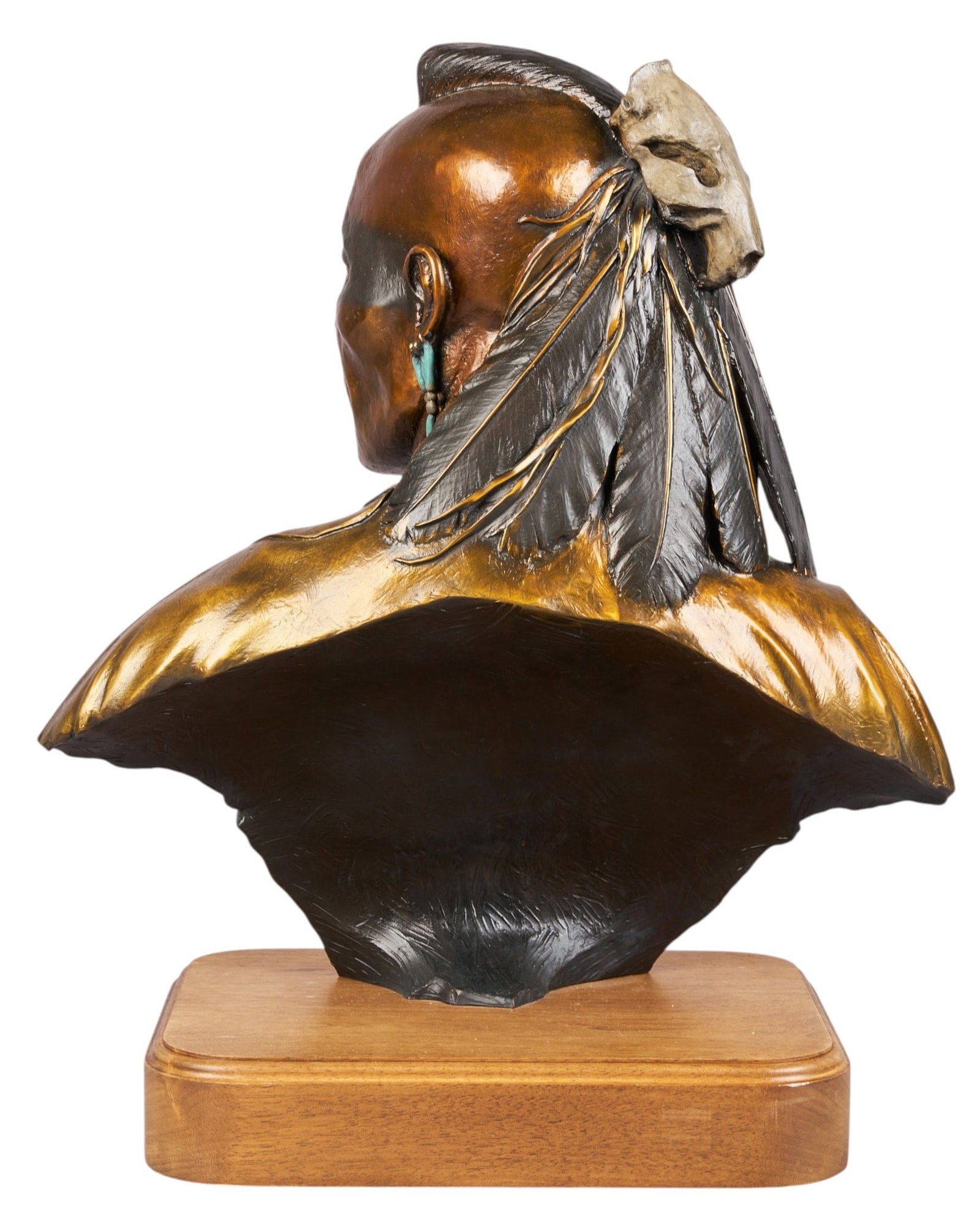 Dan Garrett, Native American Bust - 4