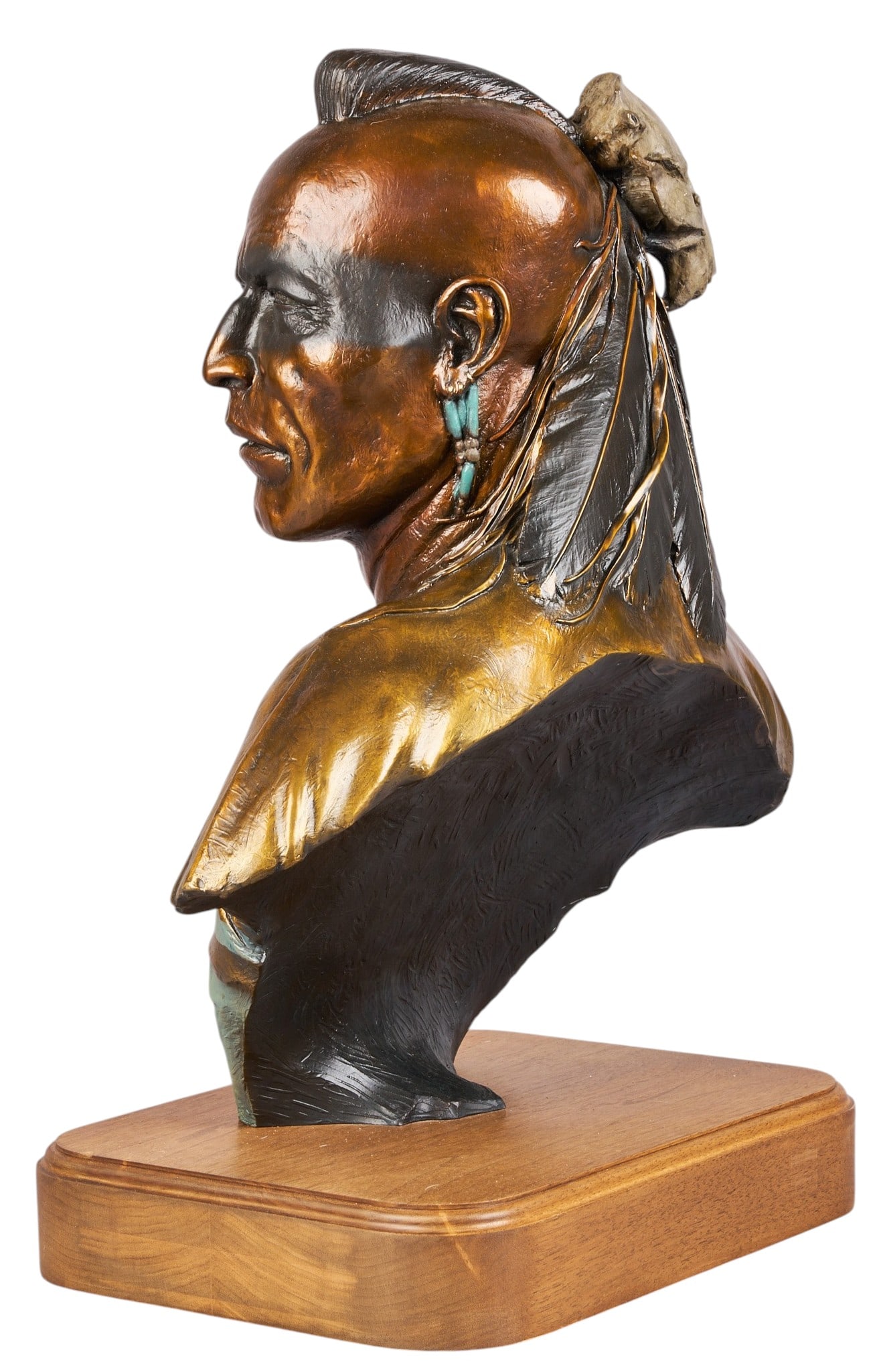Dan Garrett, Native American Bust - 5