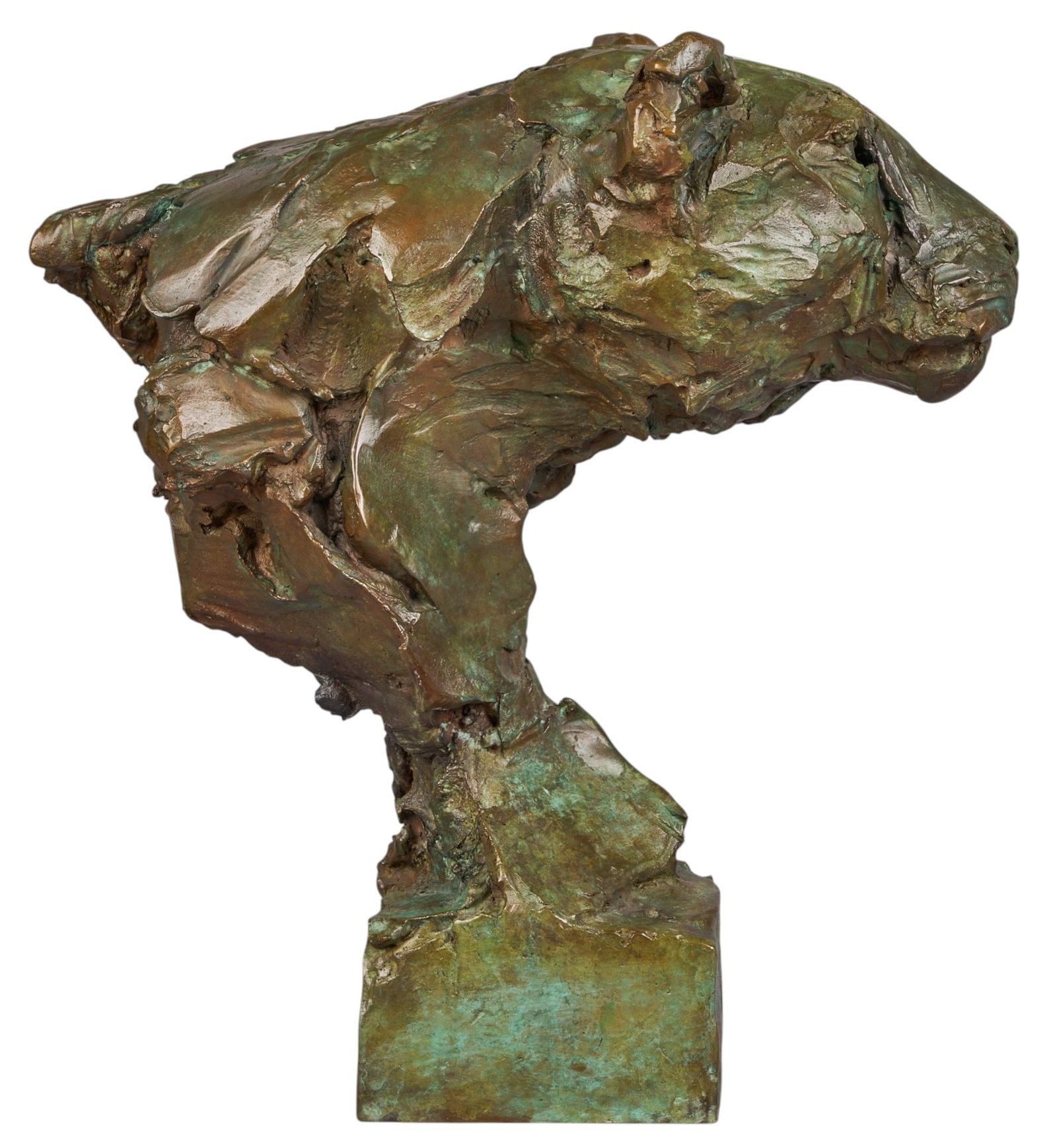 Mark Coreth, Leopard's Head Bronze - 3