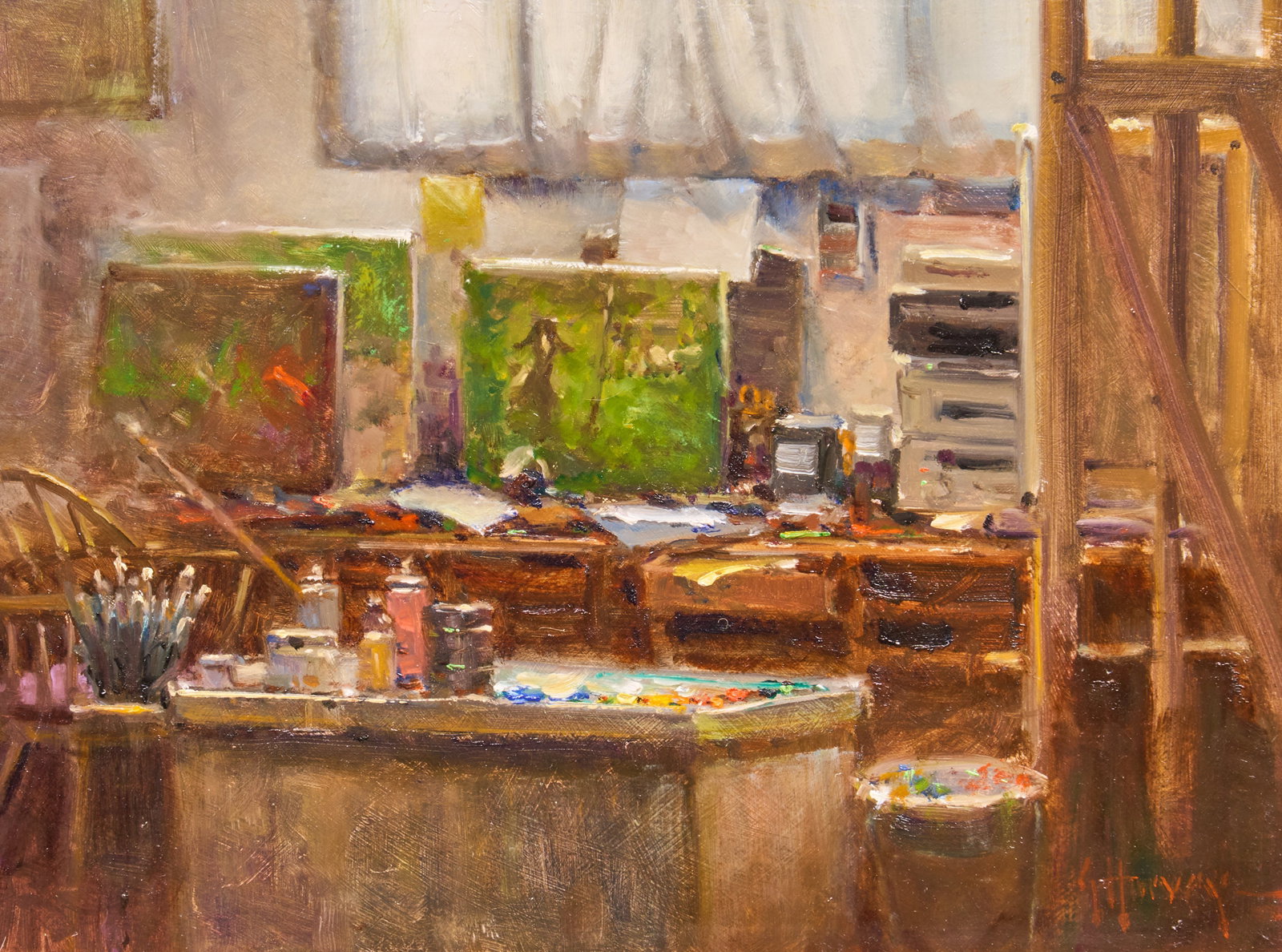 G. Harvey, "John's Studio" (1 of 6)