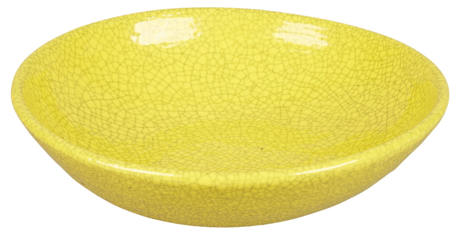 Harding Black, Citron Crackle Bowl, 1988 (1 of 4)