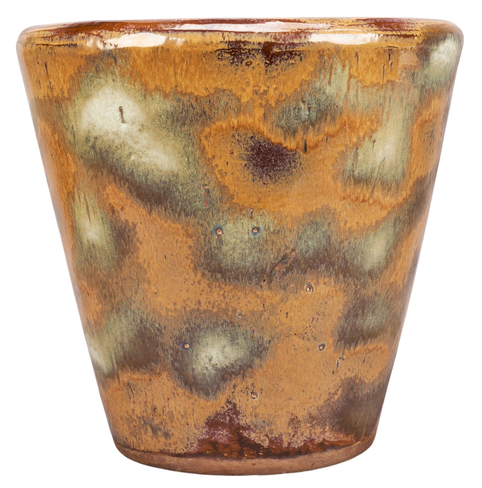 Harding Black, Large Brown Planter, 1964 (1 of 6)