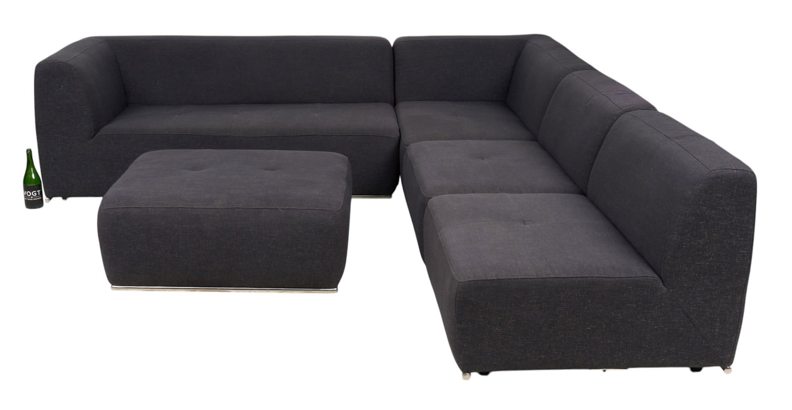 Sectional Sofa and Ottoman - 2