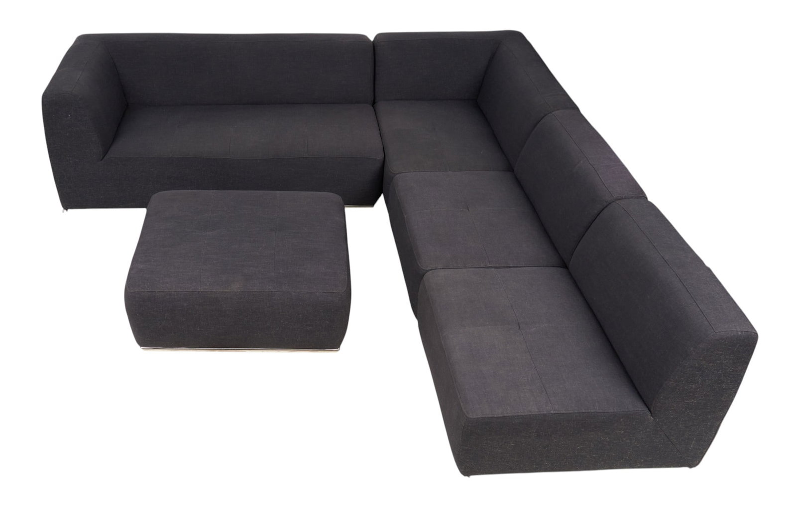 Sectional Sofa and Ottoman - 3