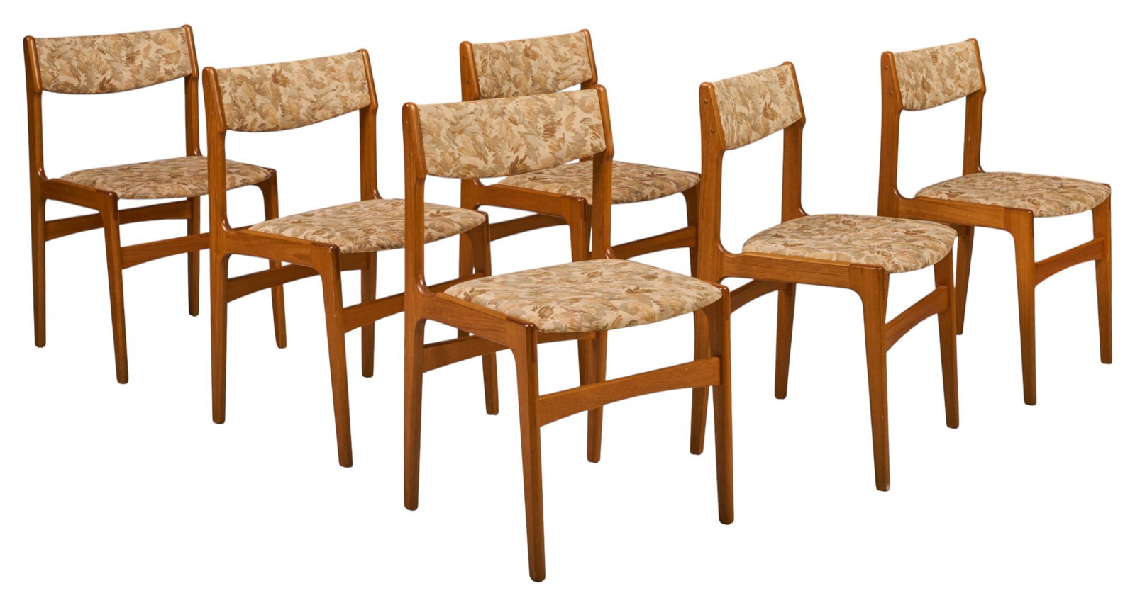 Set of (6) Danish Mid-Century Dining Chairs (1 of 3)