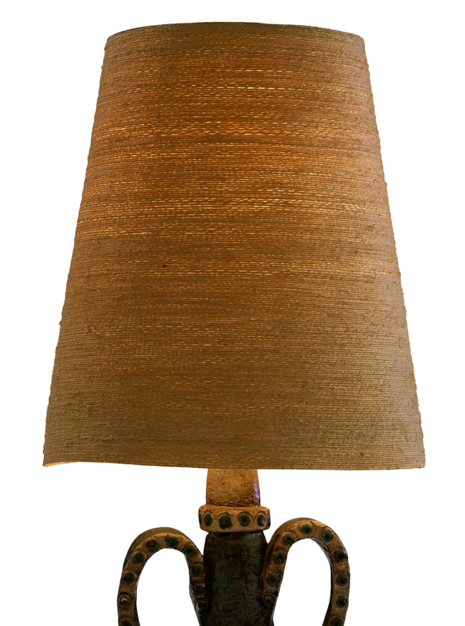 Mid-Century Studio Pottery Table Lamp - 4