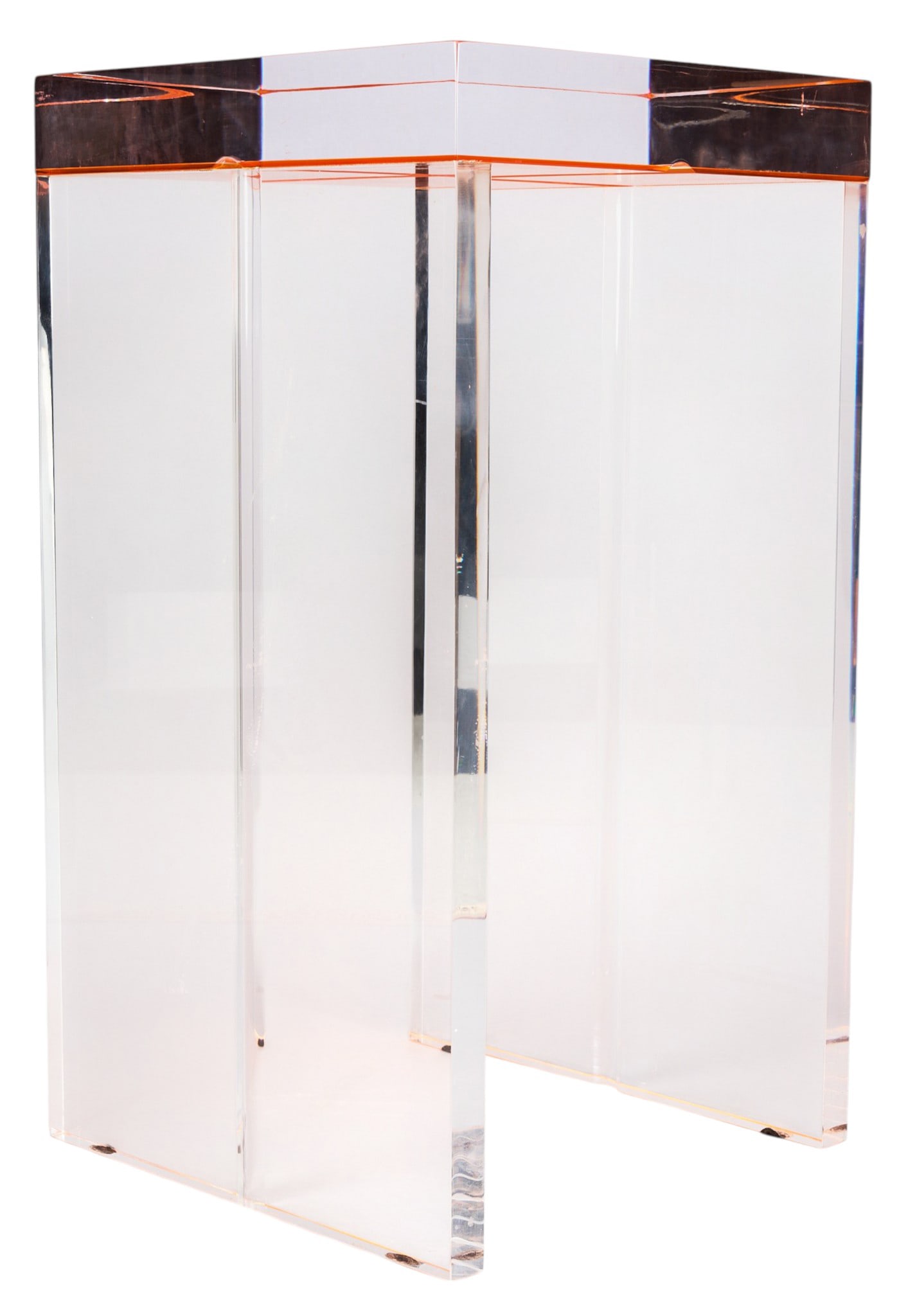 Modern Acrylic Side Table - 4