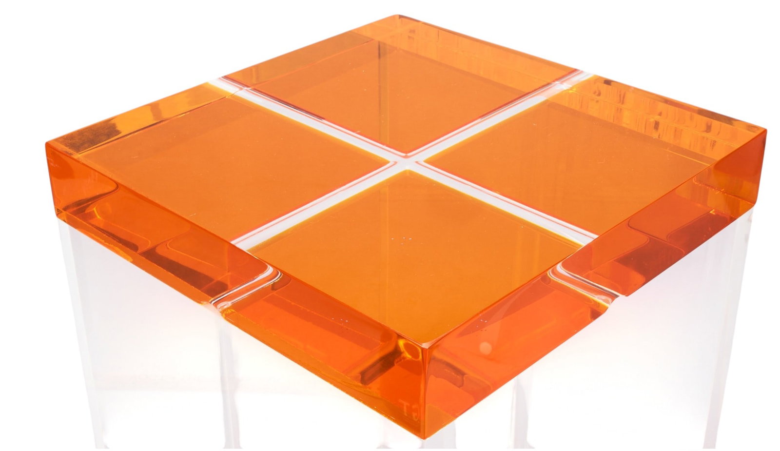 Modern Acrylic Side Table - 5