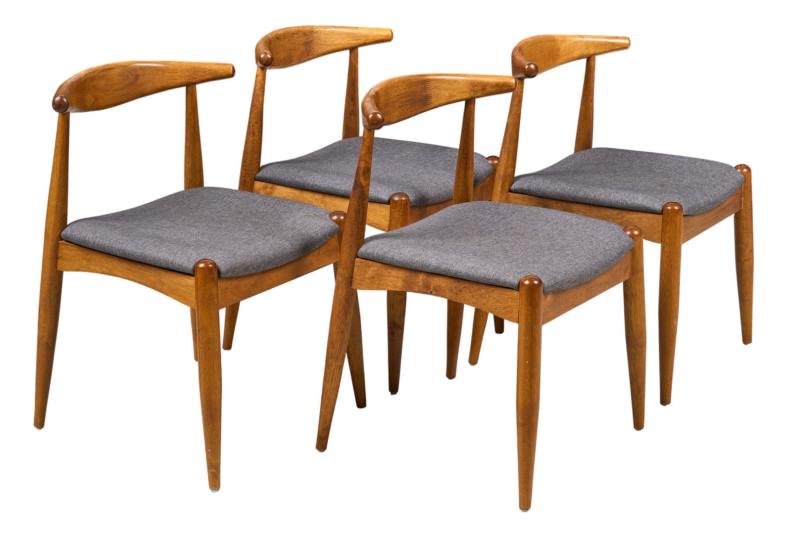 Set of (4) Mid-Century Dining Chairs (1 of 4)