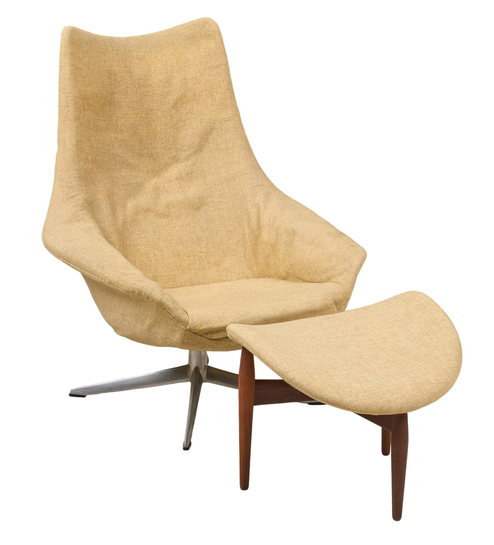 Eero Saarinen Chair with Ottoman (1 of 4)