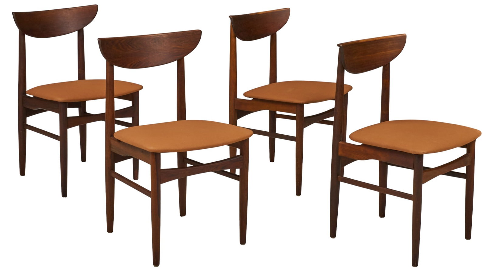 Set of (4) Danish Mid-Century Dining Chairs (1 of 3)
