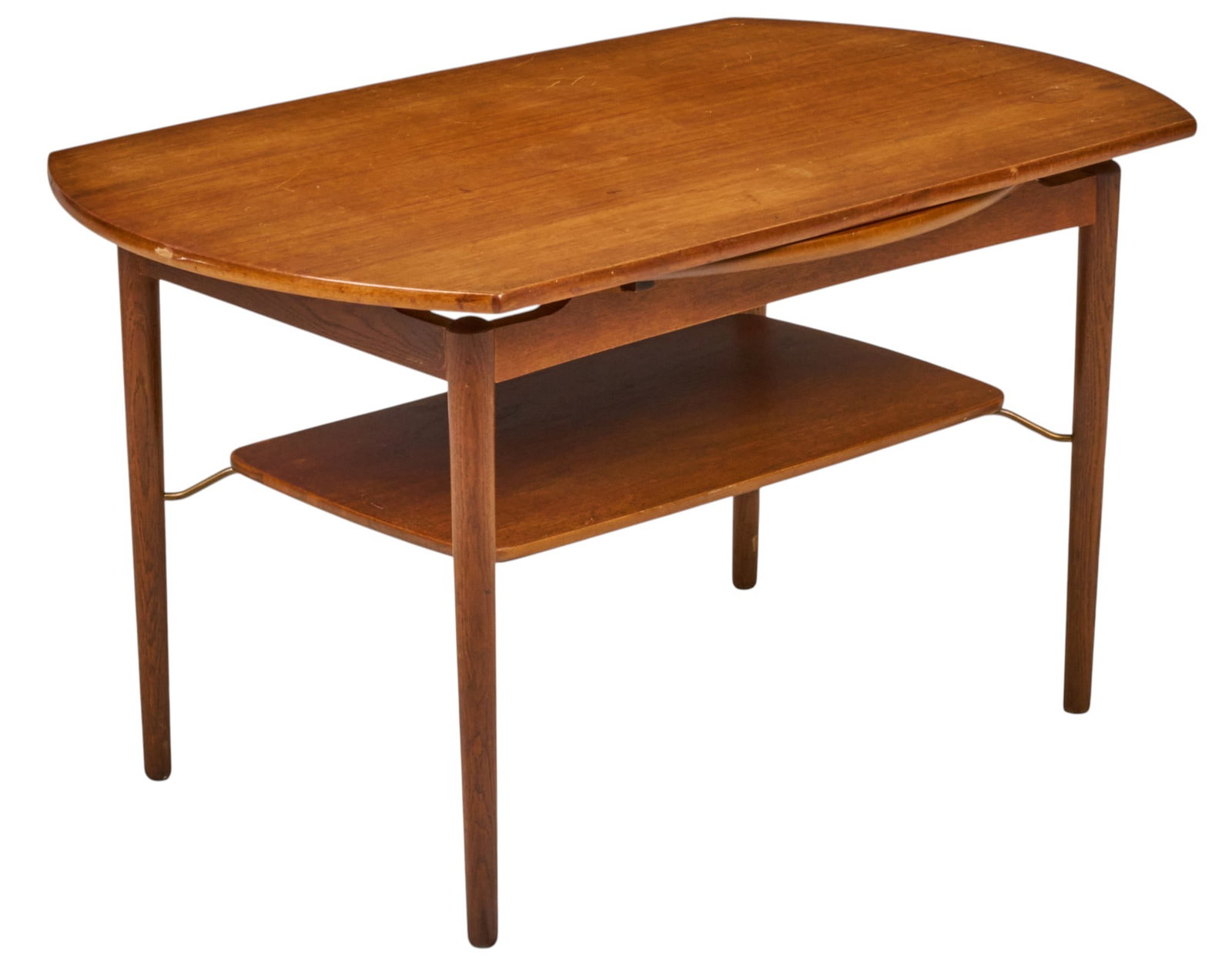 Danish Mid-Century Coffee Table with Shelf (1 of 4)
