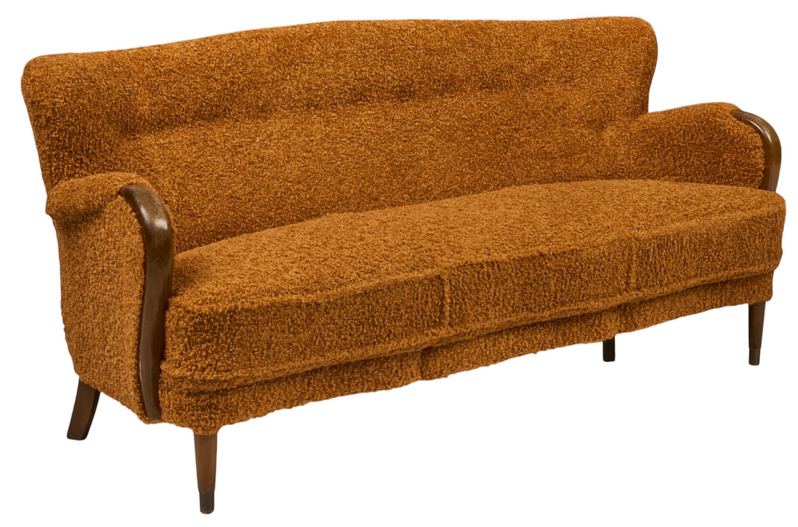 Danish Mid-Century Bouclé Sofa (1 of 3)