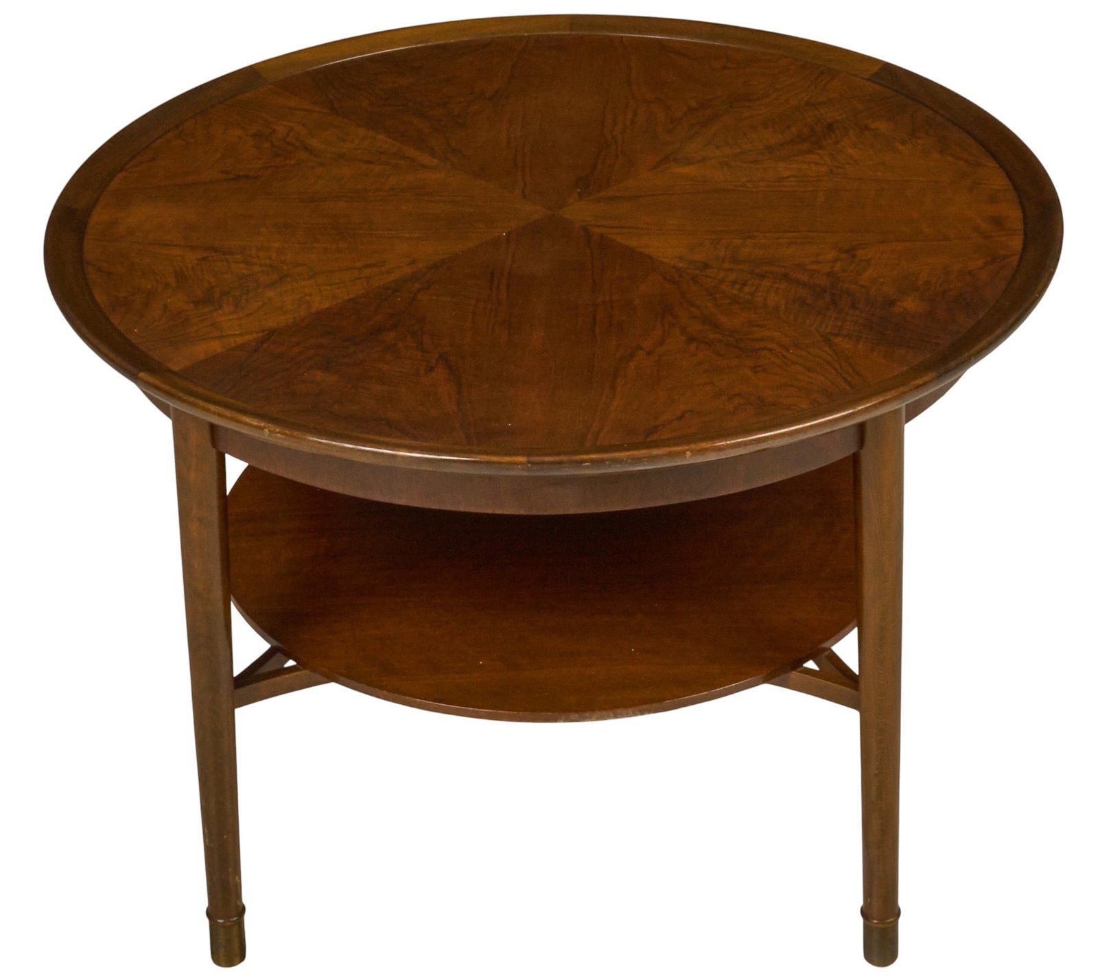 Danish Mid-Century Circular Side Table - 3