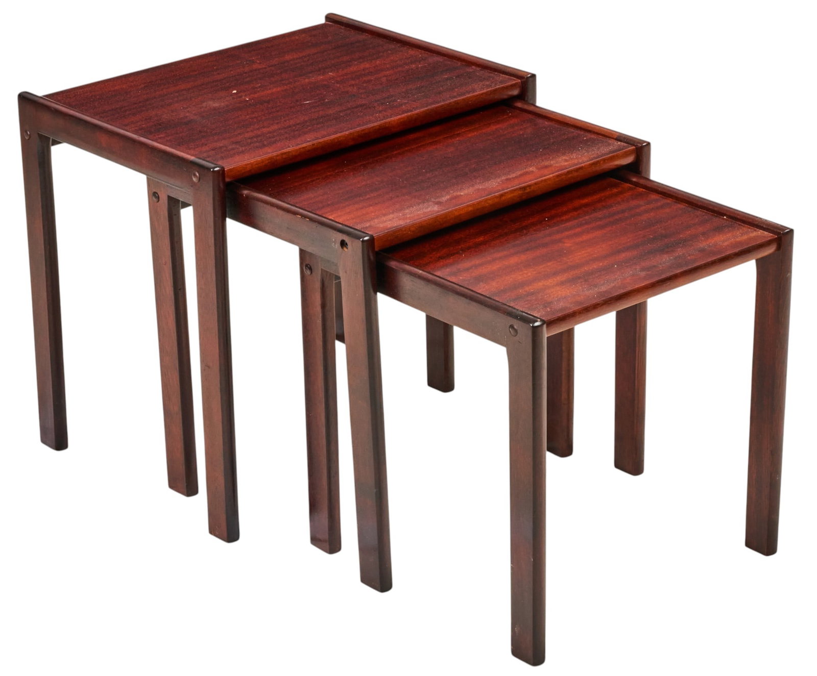 (3) Danish Mid-Century Nesting Tables (1 of 4)