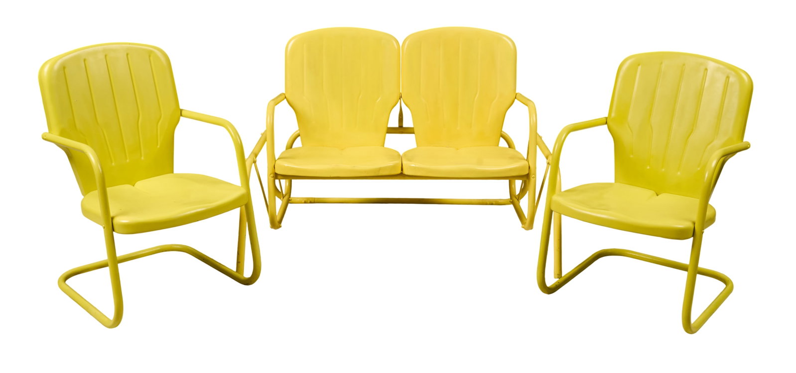 (3) Pc. Metal Patio Furniture Set (1 of 4)