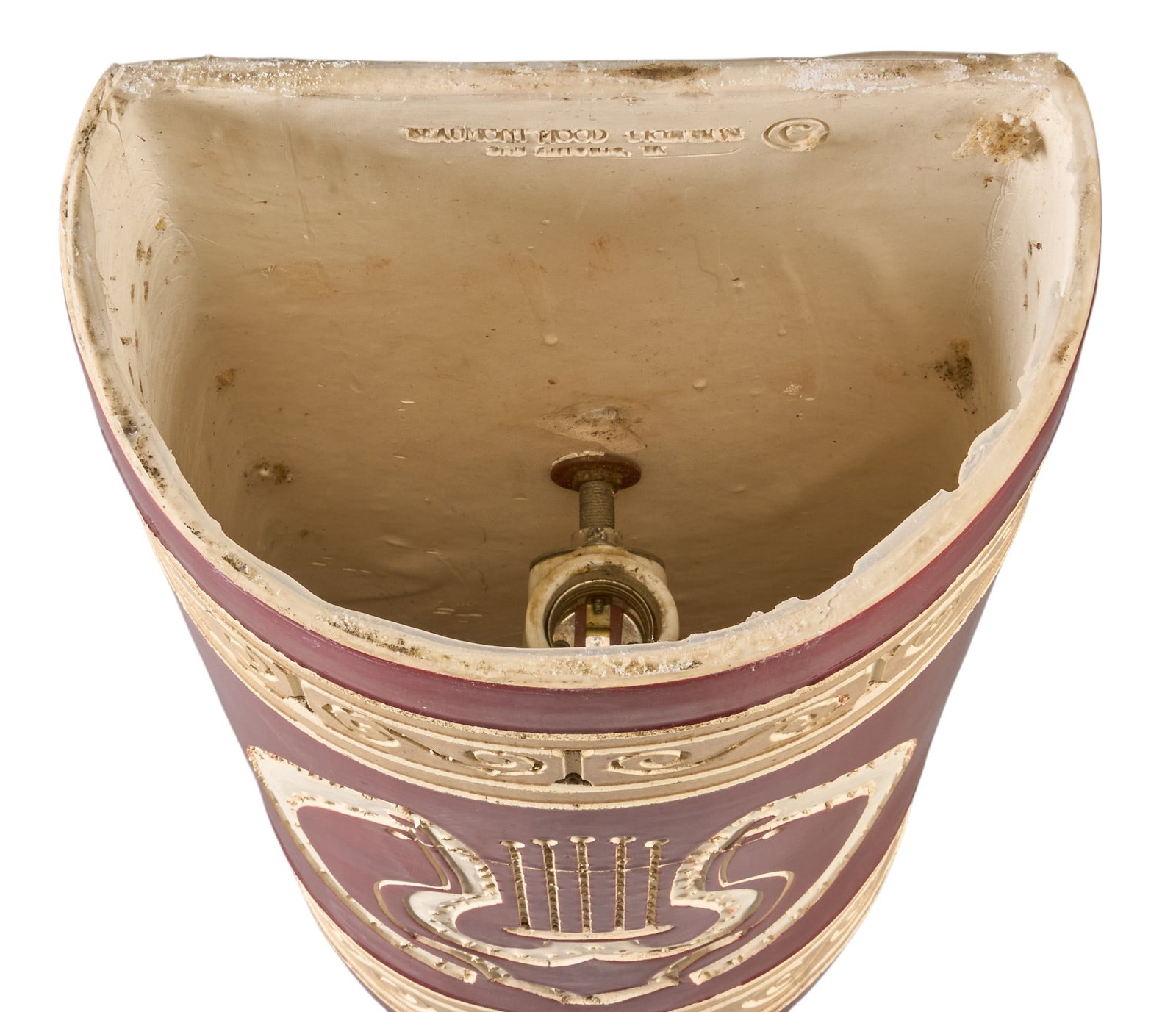 Beaumont Mood, Custom Ceramic Wall Sconce - 5