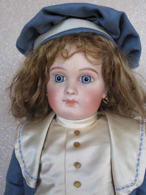 French Jumeau E.J. Bebe c1881-84 bisque 20" (51cm) (1 of 3)